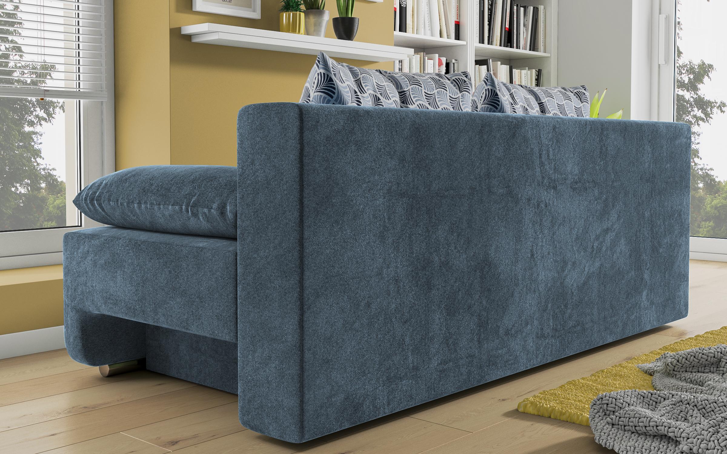 Extendable sofa Keira, blue  7
