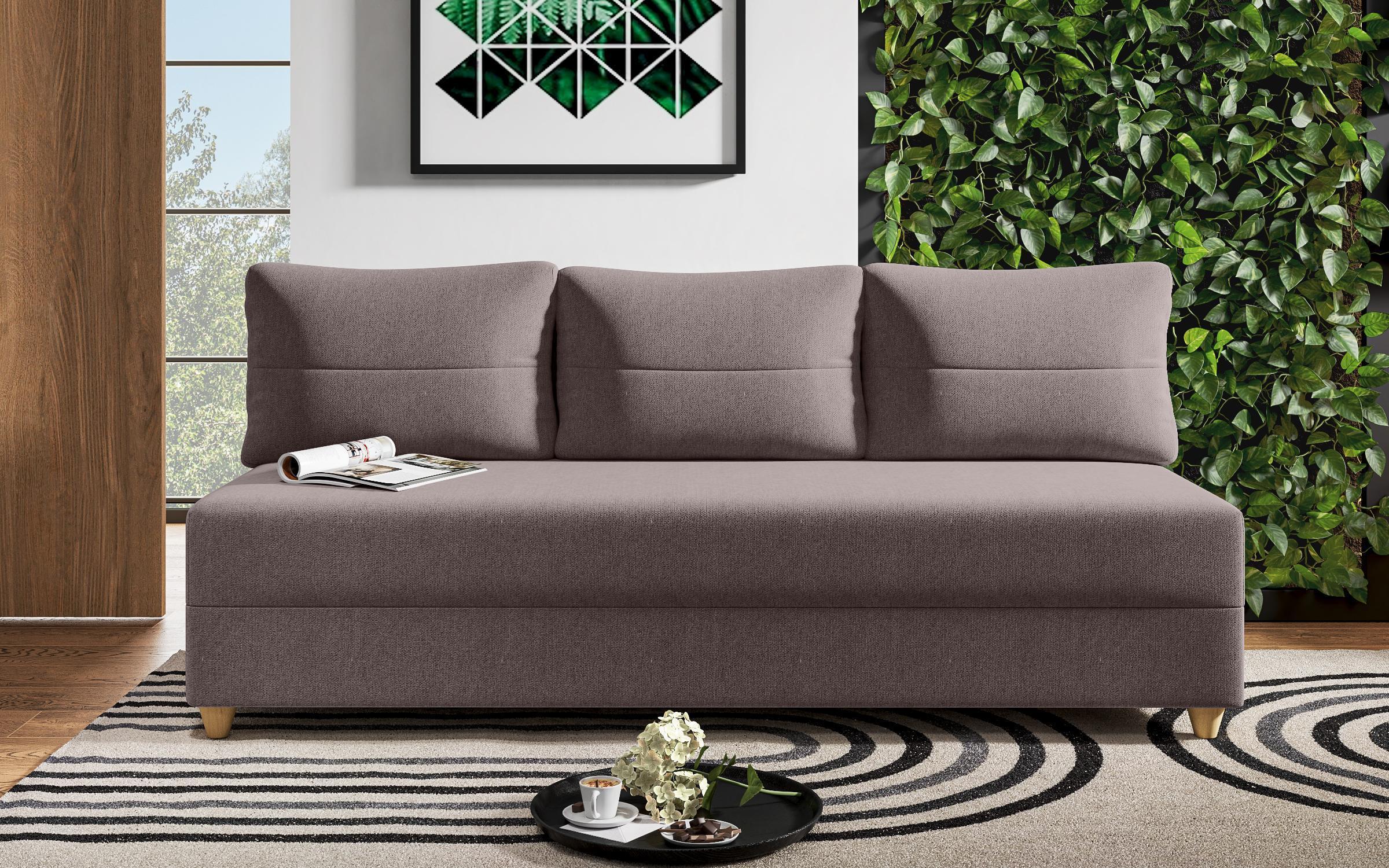 Extendable sofa Arano, grey  1
