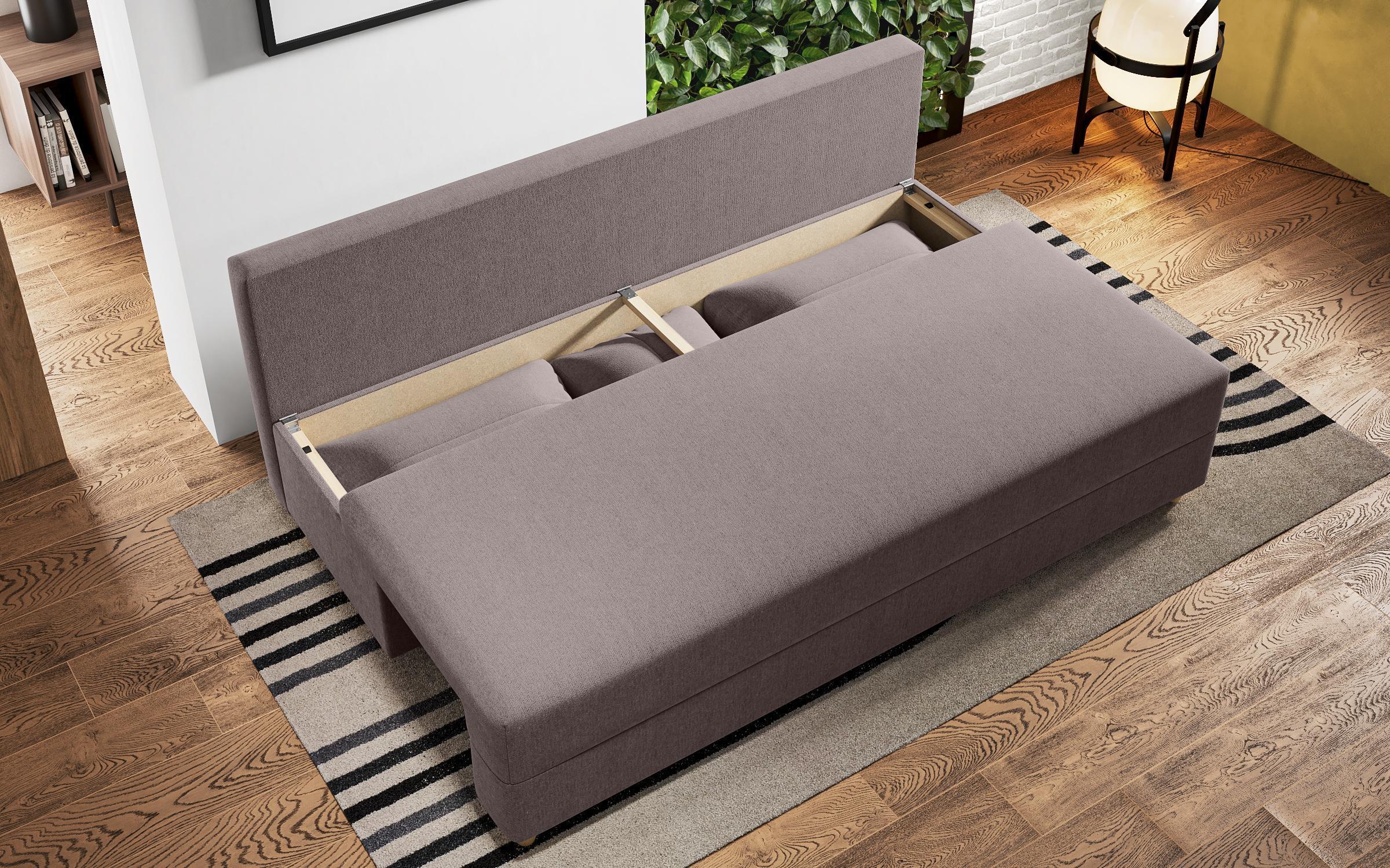 Extendable sofa Arano, grey  7