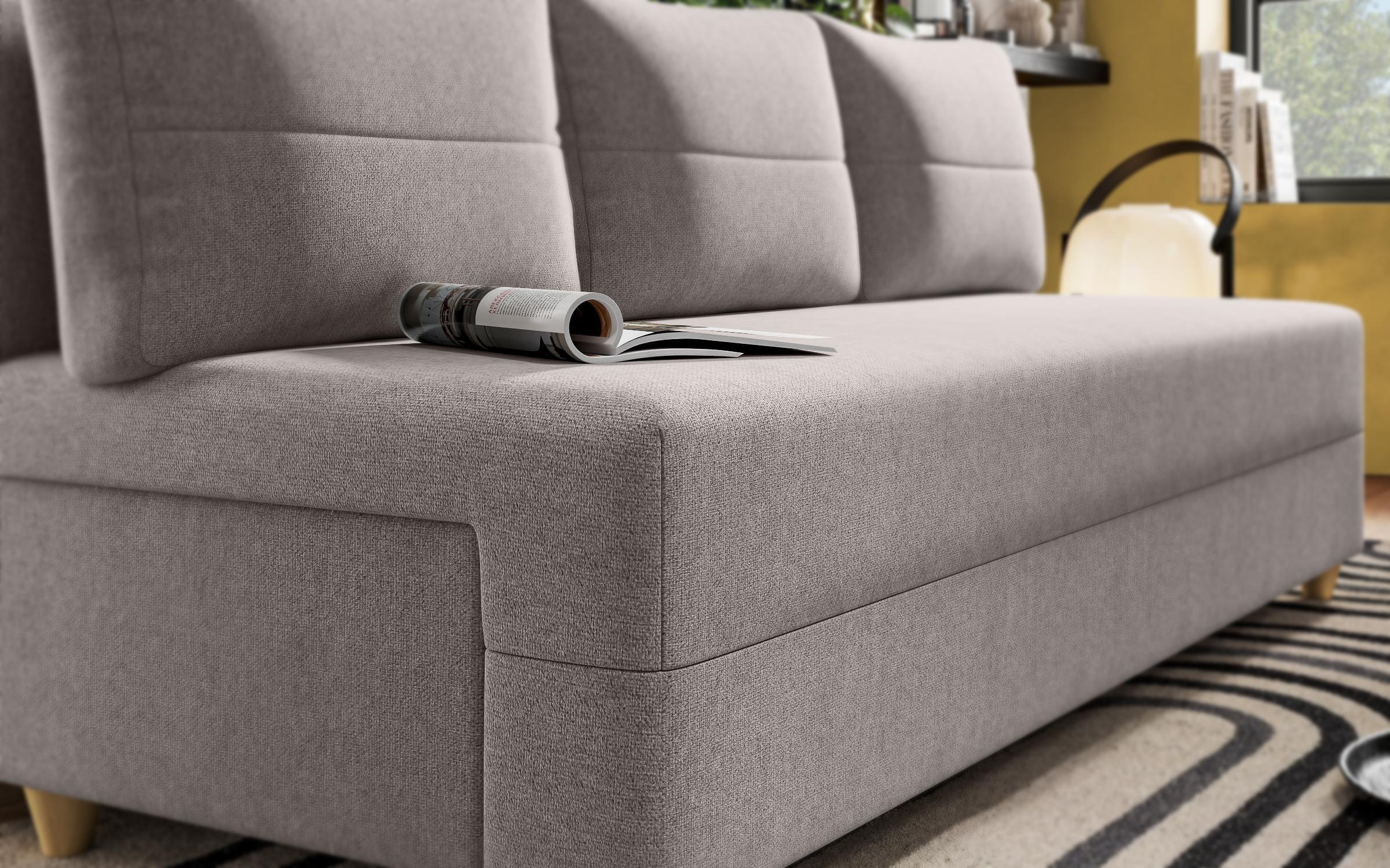 Extendable sofa Arano, light beige  6