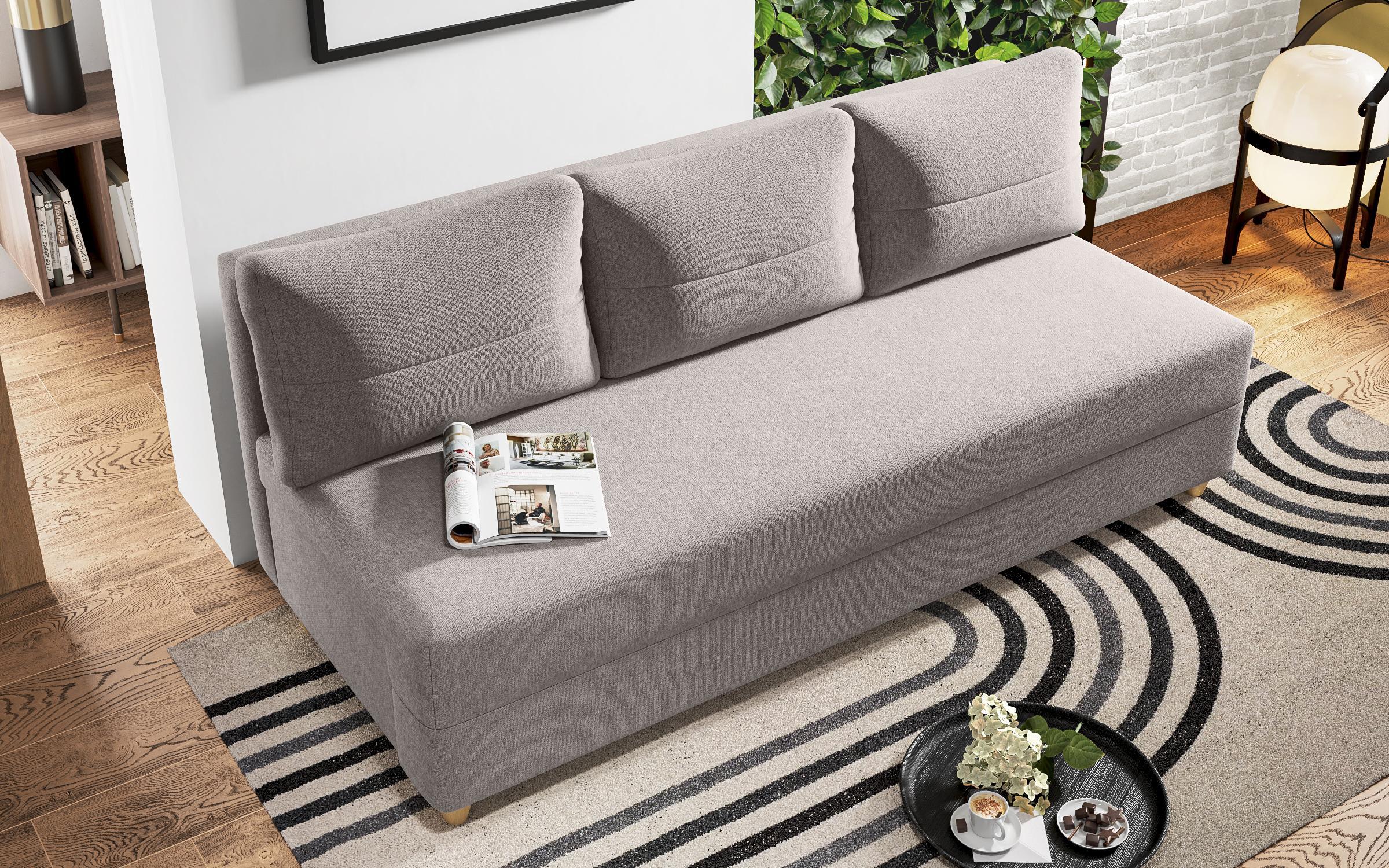 Extendable sofa Arano, light beige  7