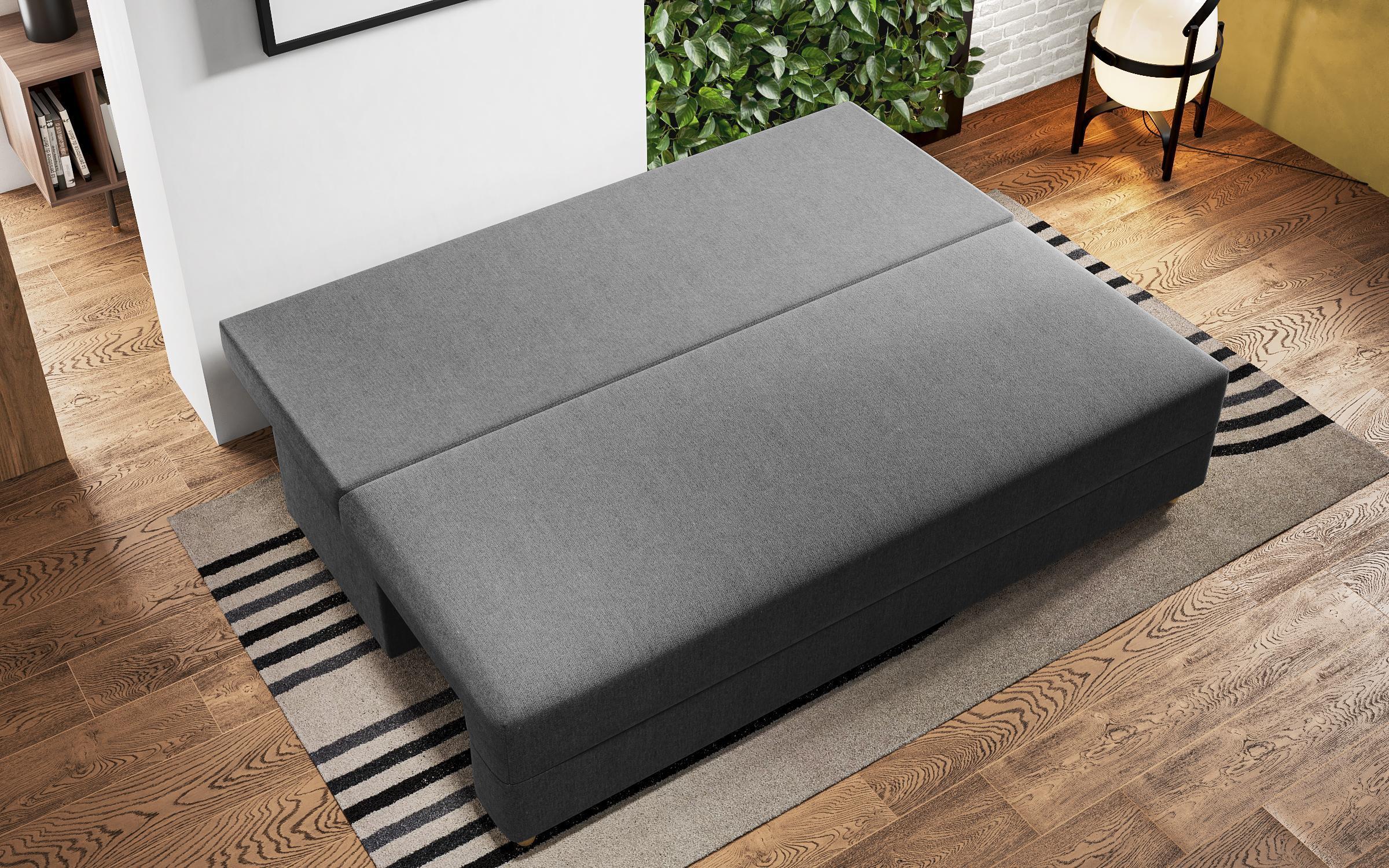 Extendable sofa Arano, dark grey  7