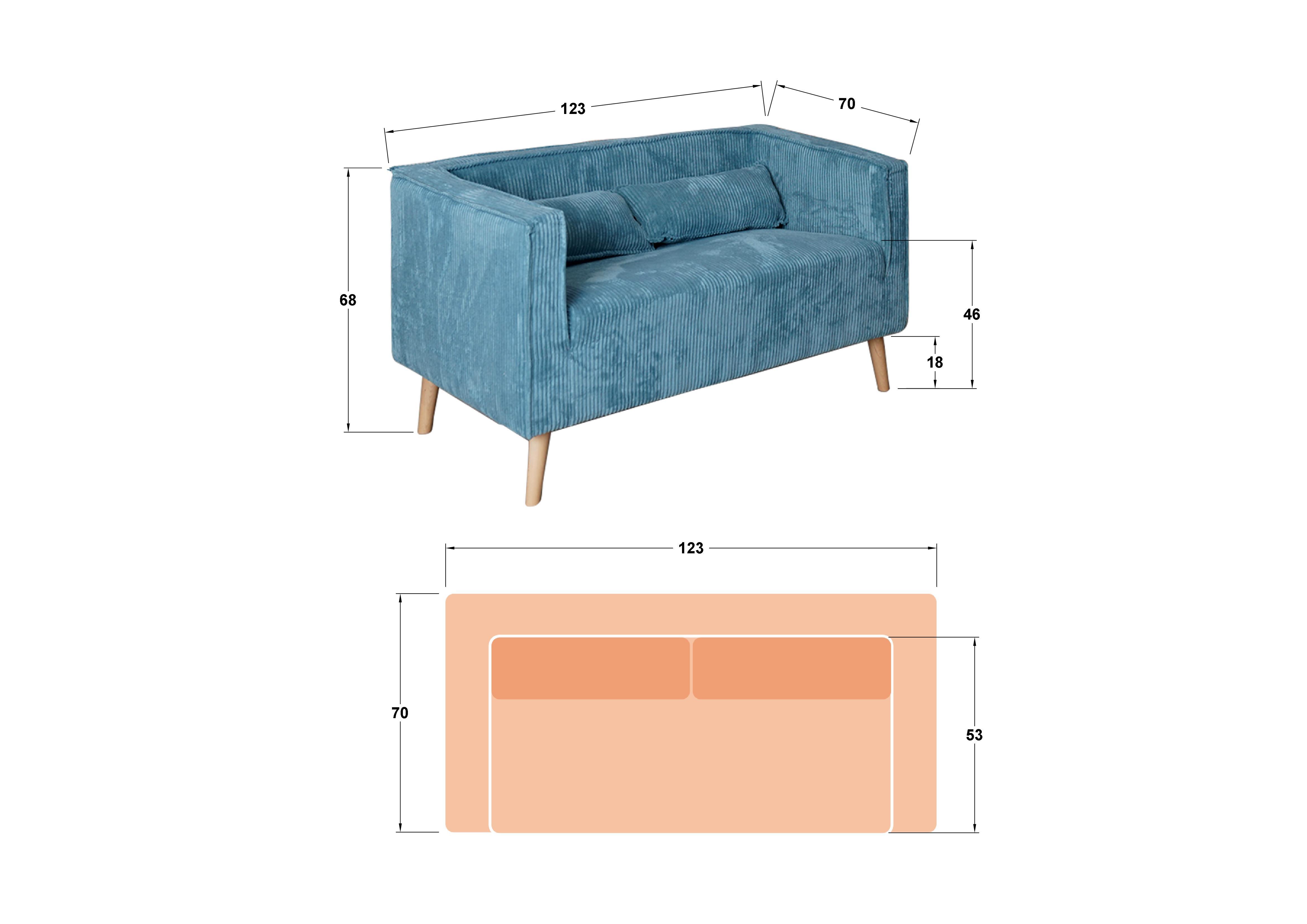 Sofa Carel, mint  2