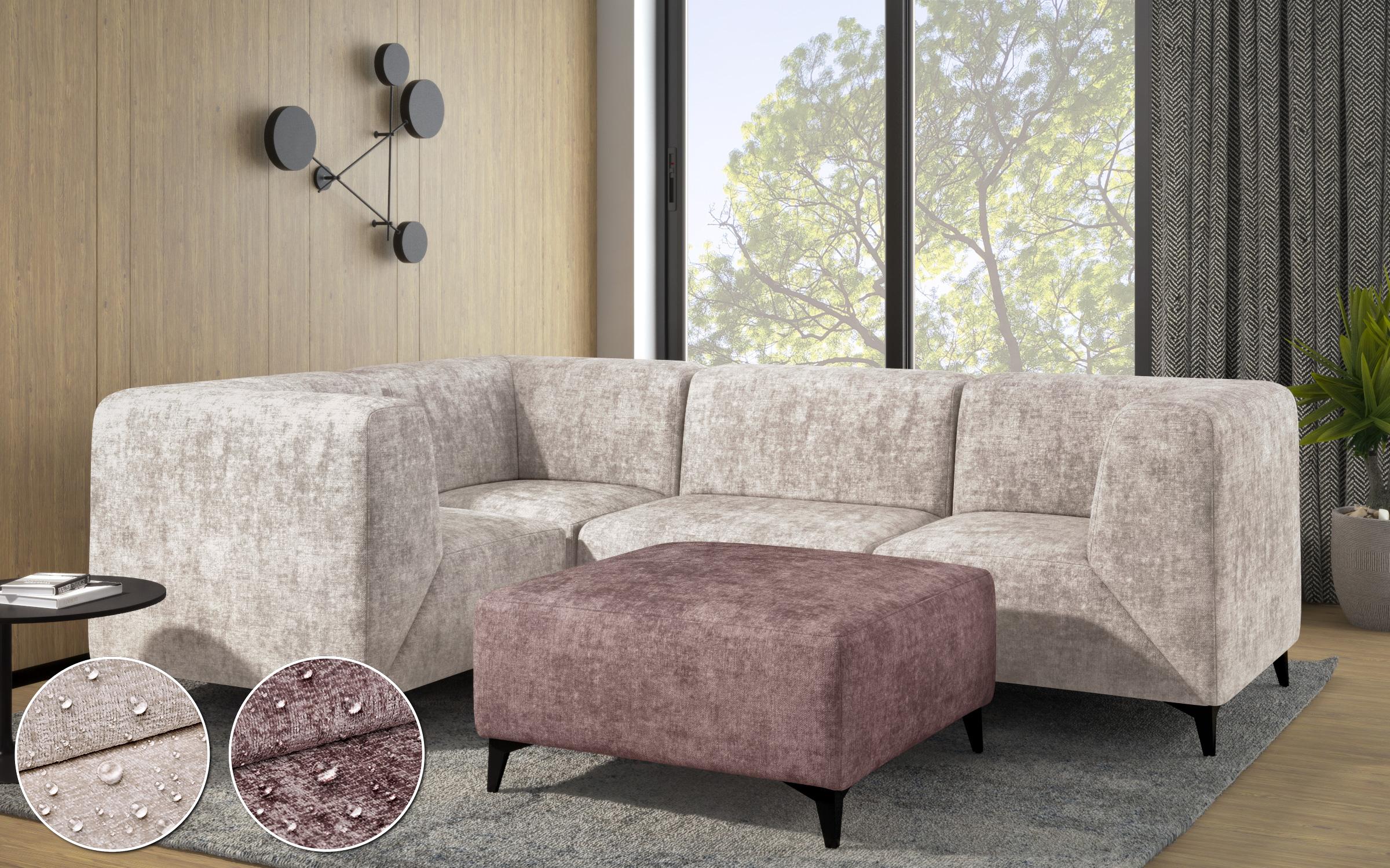 Ottoman Aruba, pink  5