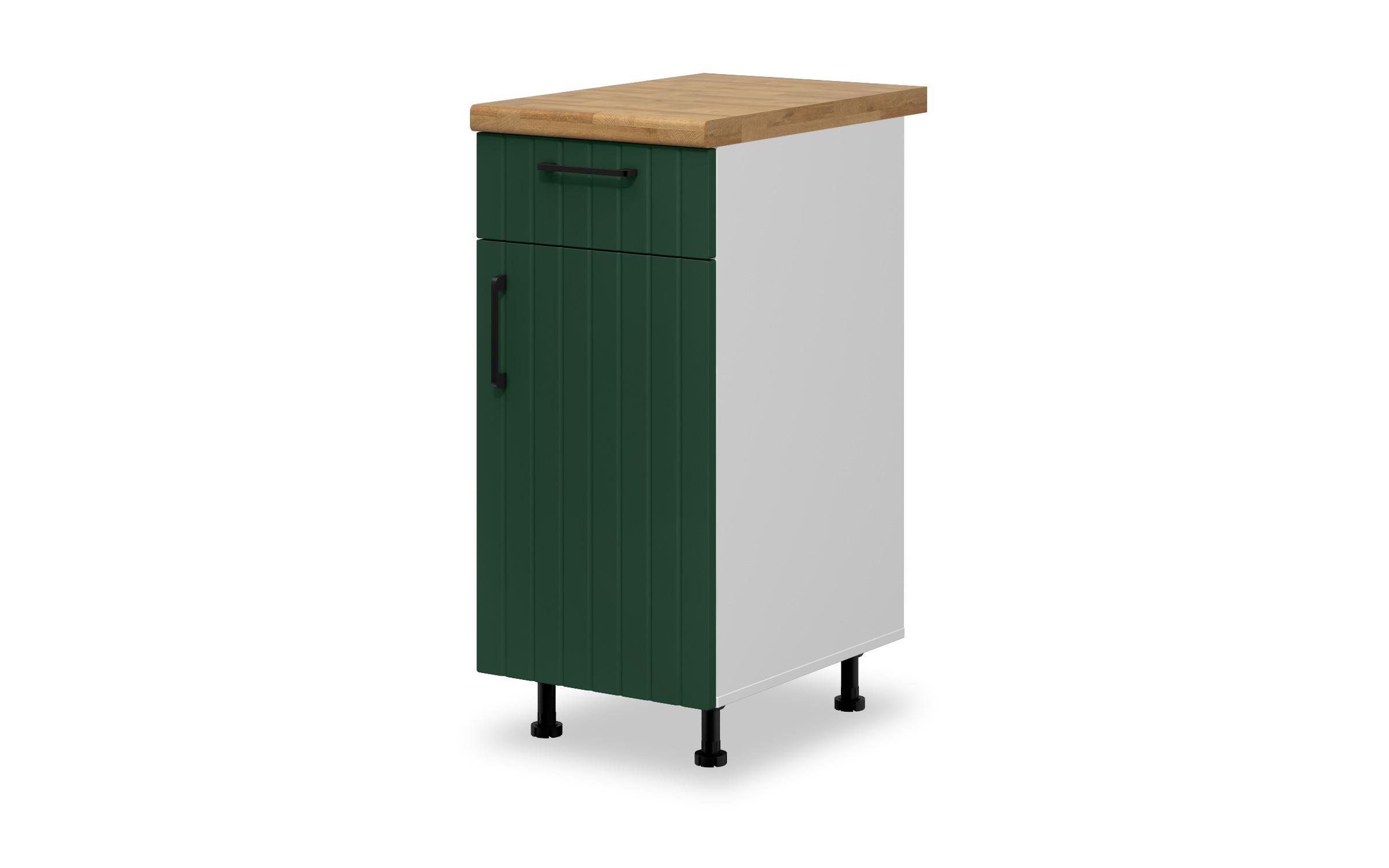 Kitchen cabinet Ava 11, green  1