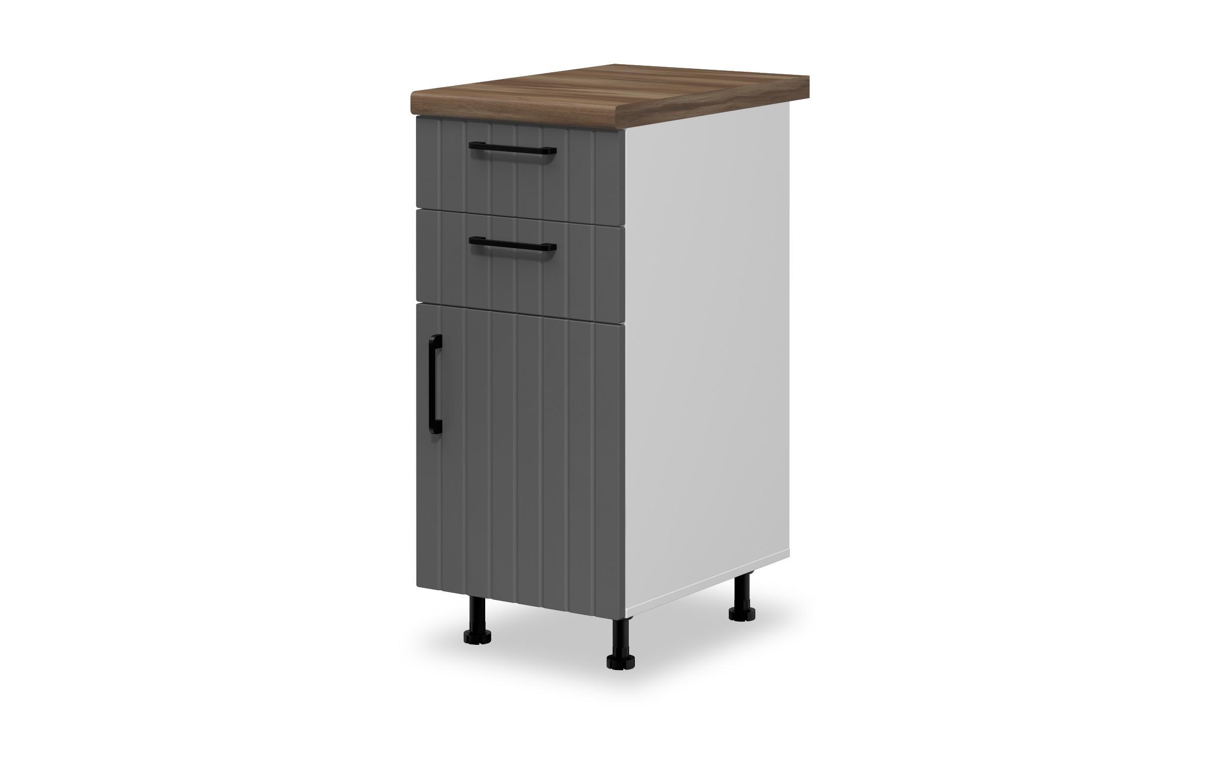 Kitchen cabinet Ava 14, anthracite matt  1