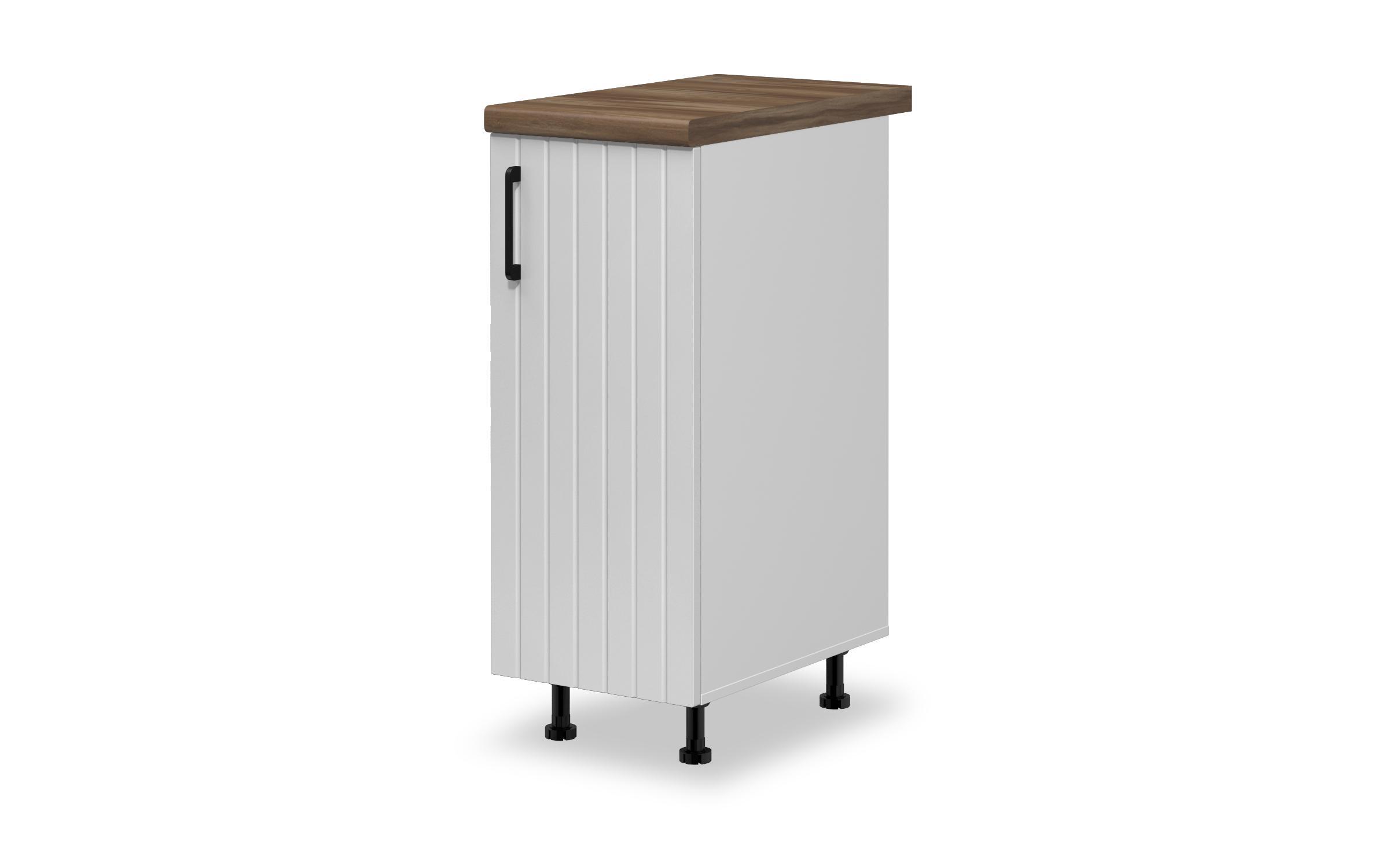 Kitchen cabinet Ava 03, white  1
