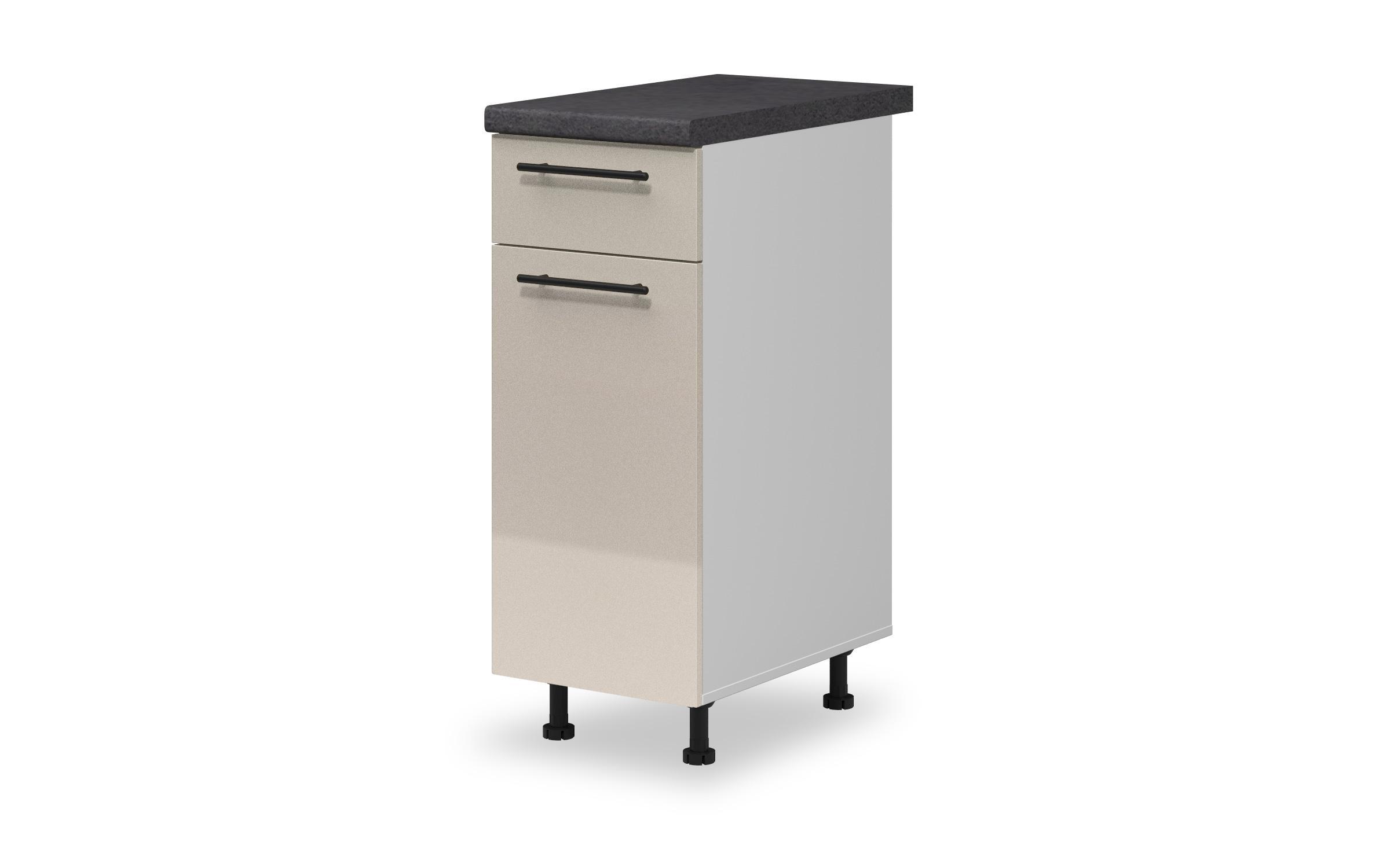 Kitchen cabinet Dakota 10, Metallic beige  1