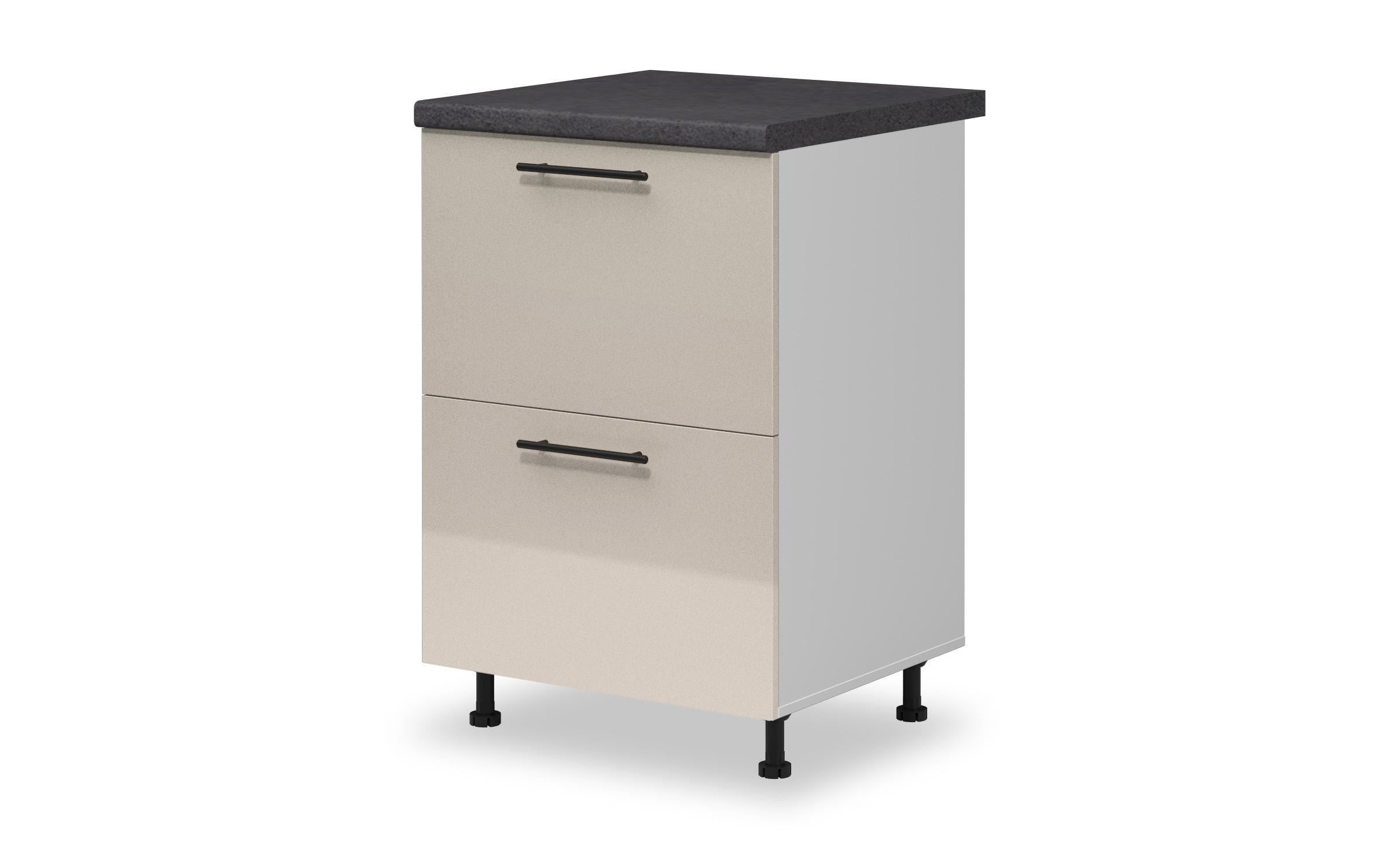 Kitchen cabinet Dakota 16, Metallic beige  1