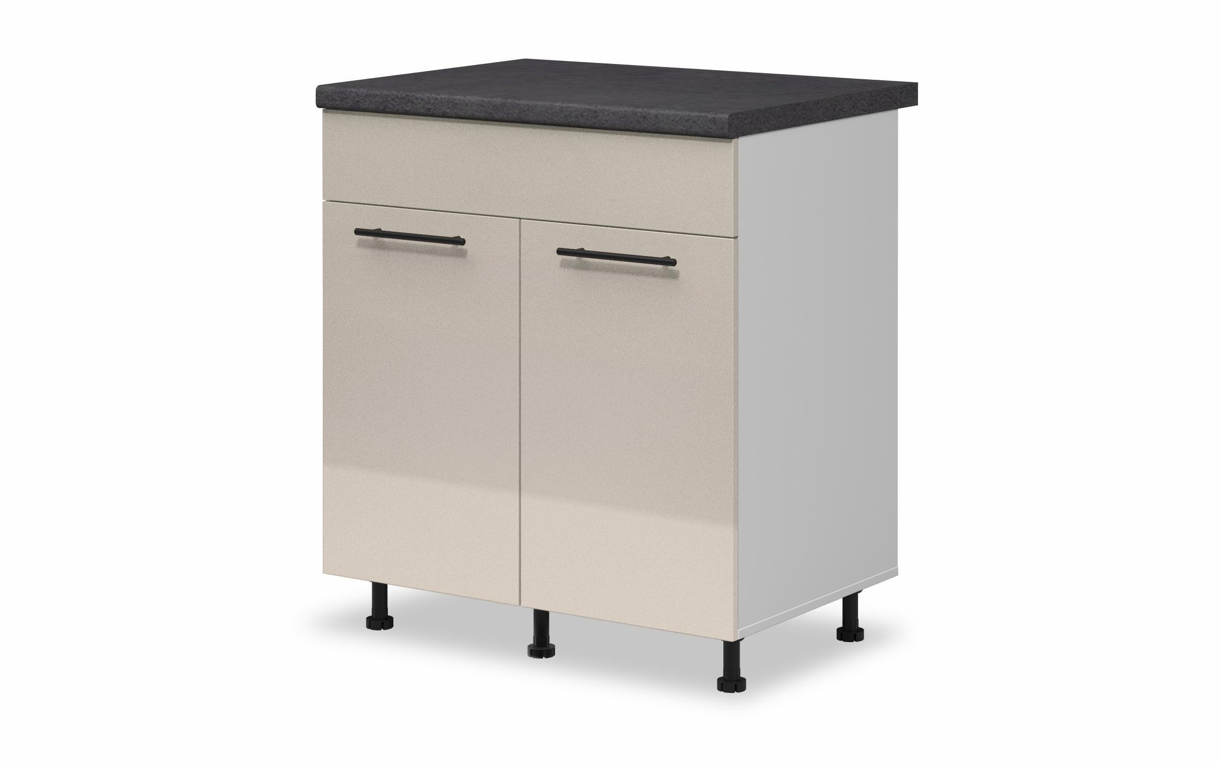 Kitchen cabinet Dakota 52, Metallic beige  1