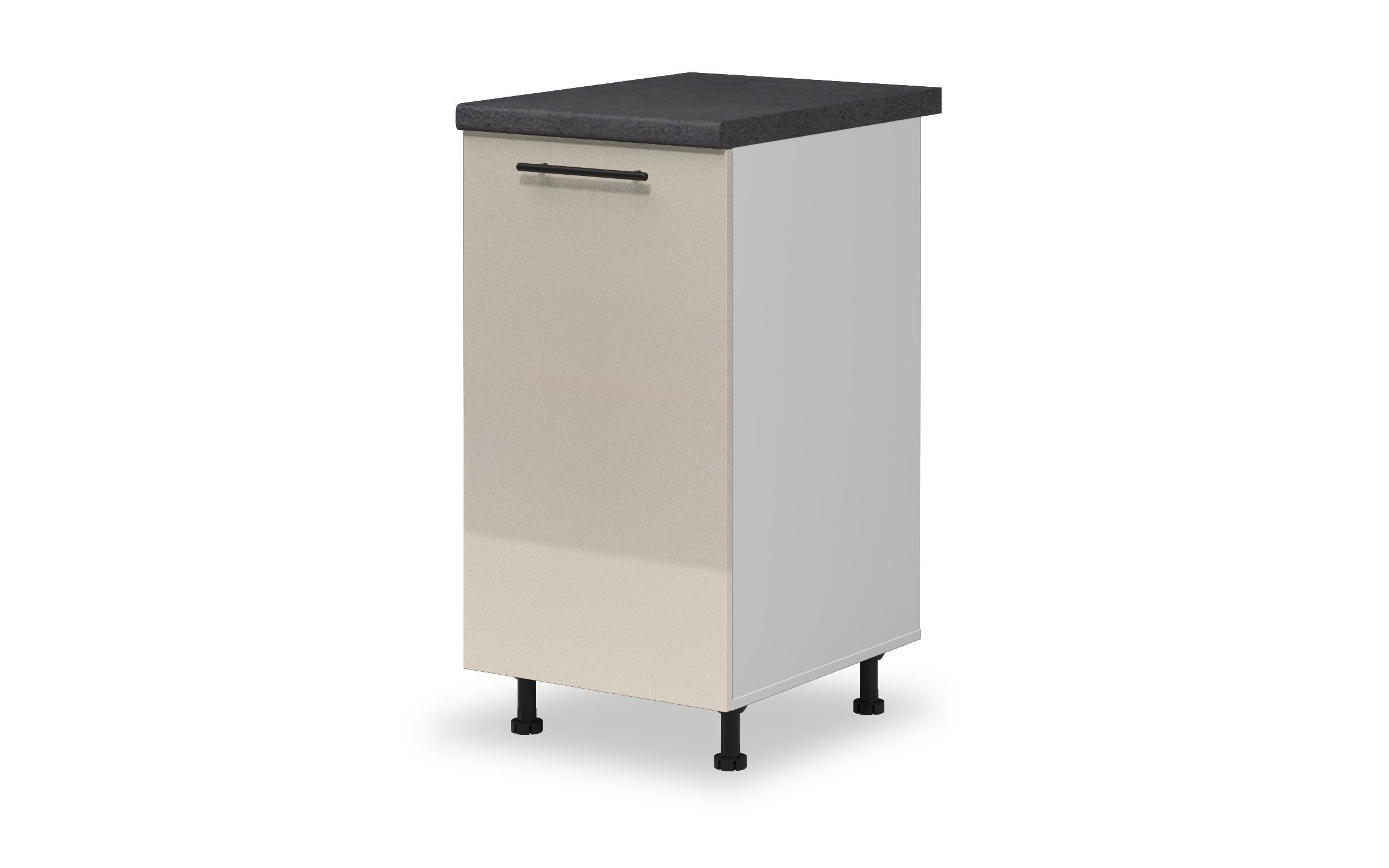 Kitchen cabinet Dakota 05, Metallic beige  1
