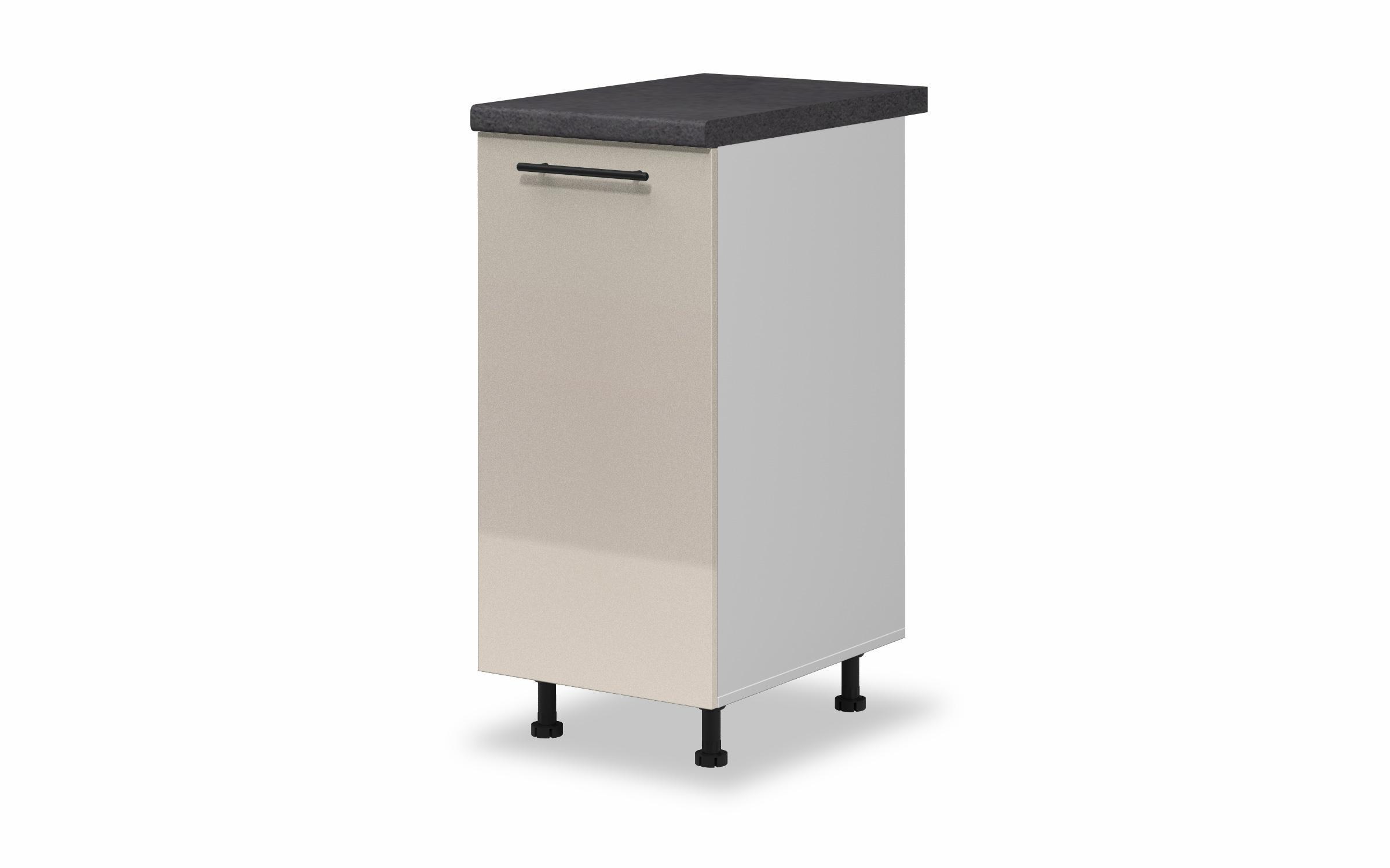 Kitchen cabinet Dakota 04, Metallic beige  1
