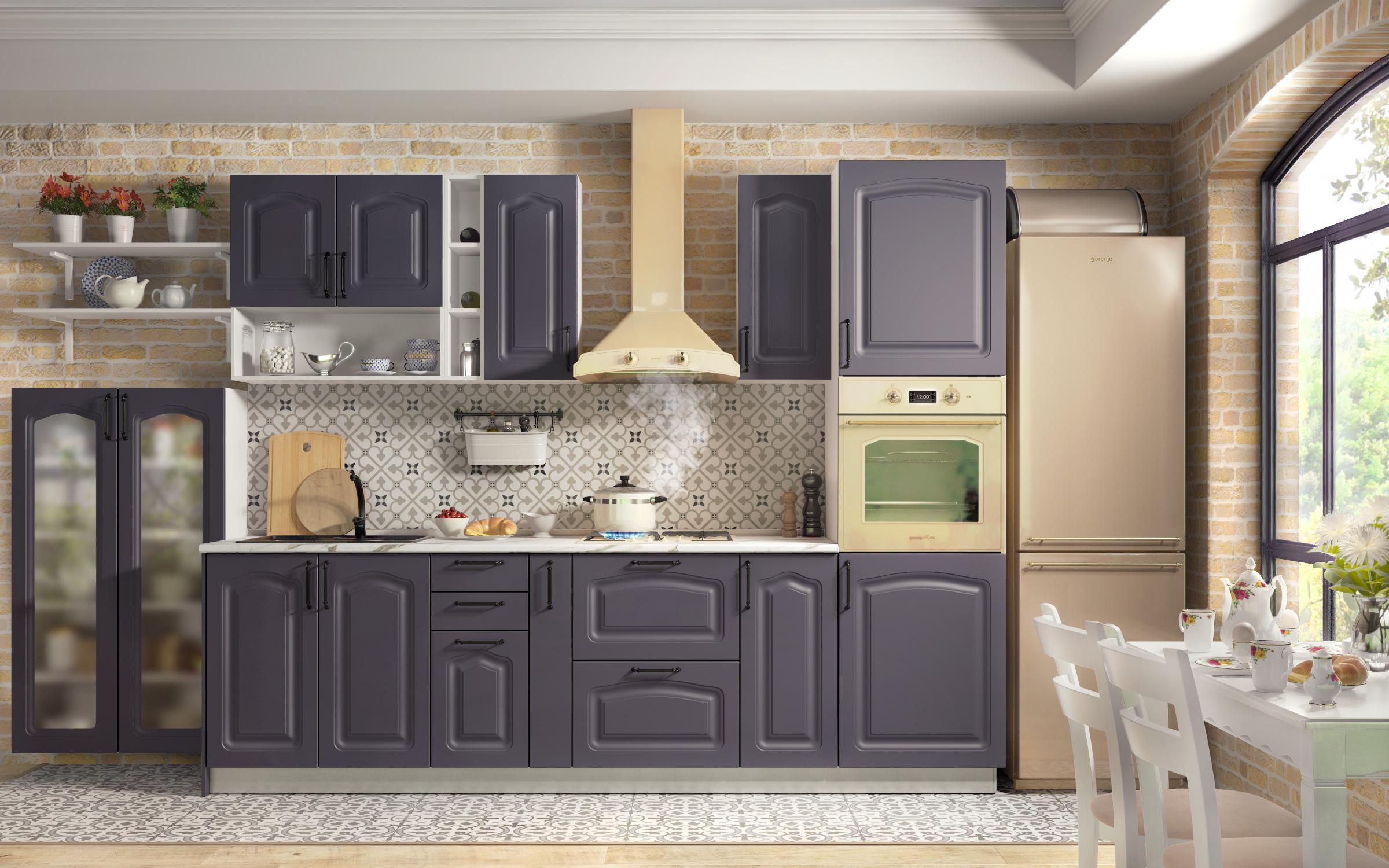 Kitchen cabinet Mathis 03 right, anthracite matt  4