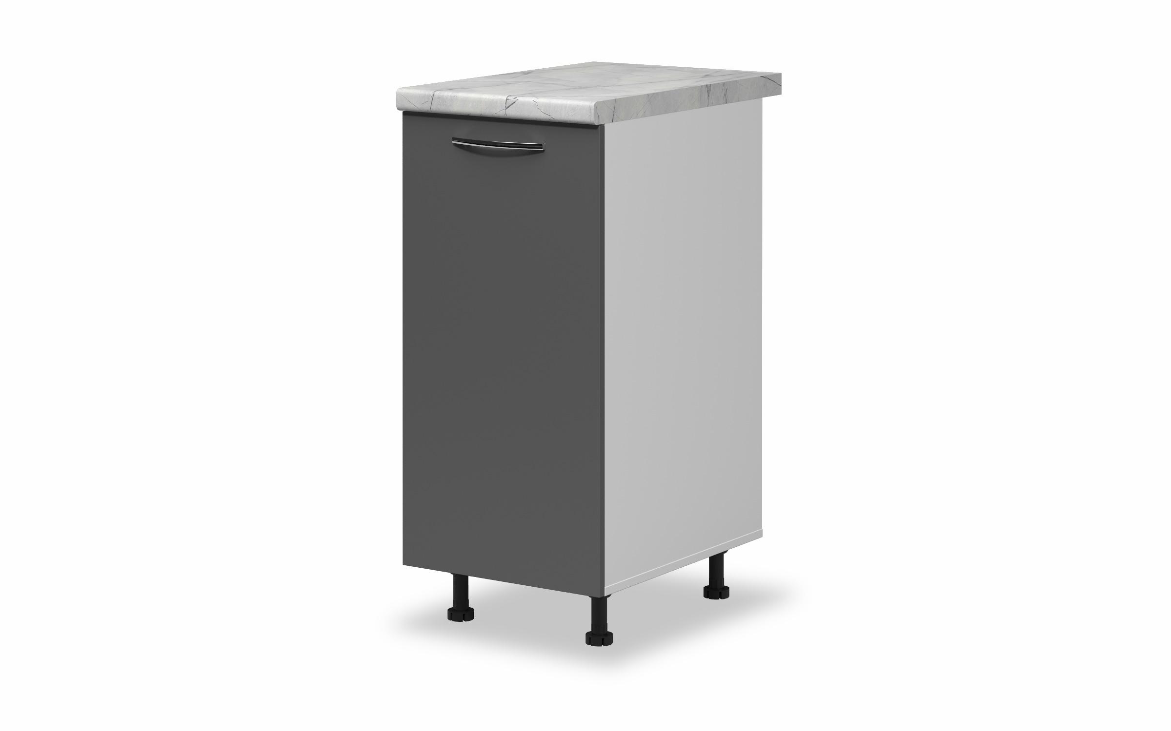 Kitchen cabinet Dakota 04, anthracite matt  1