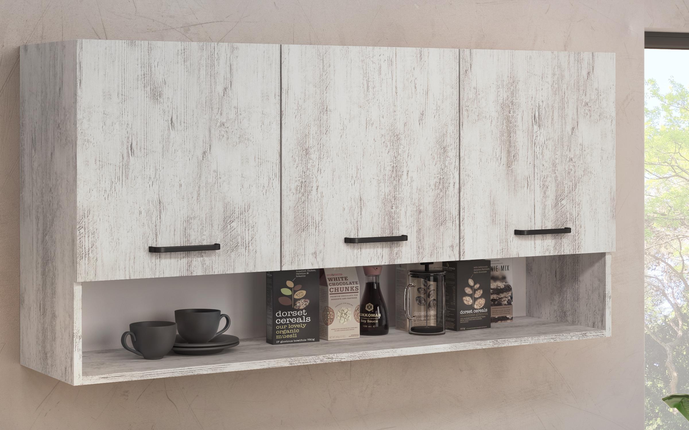 Kitchen with included thermo countertop Lora 5 mini, Antique oak  4