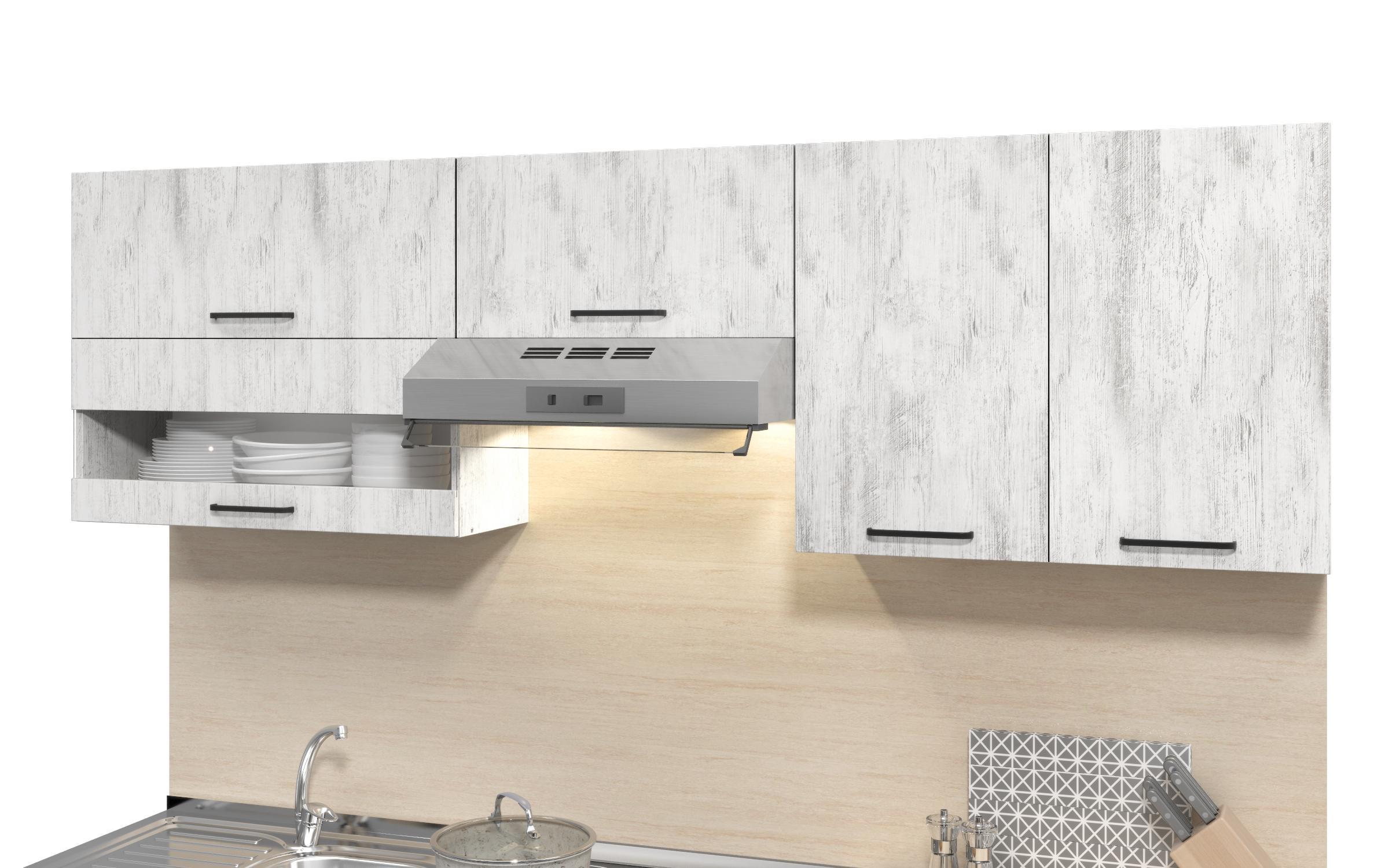 Kitchen with included thermo countertop Vivian S, Antique oak  4