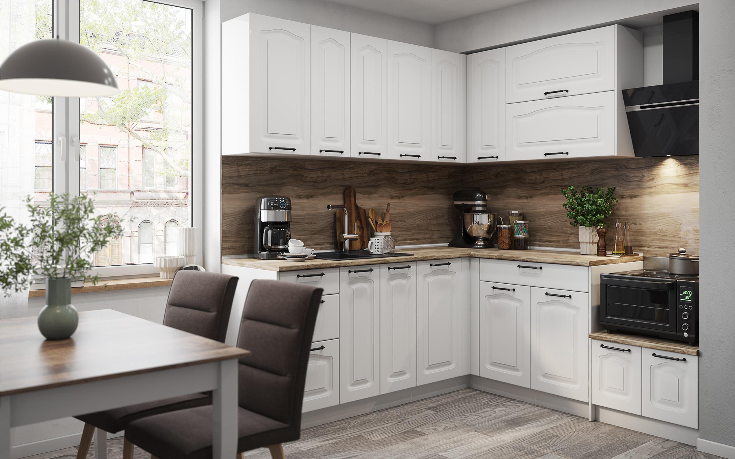 Kitchen cabinet Mathis 23 left, white  3