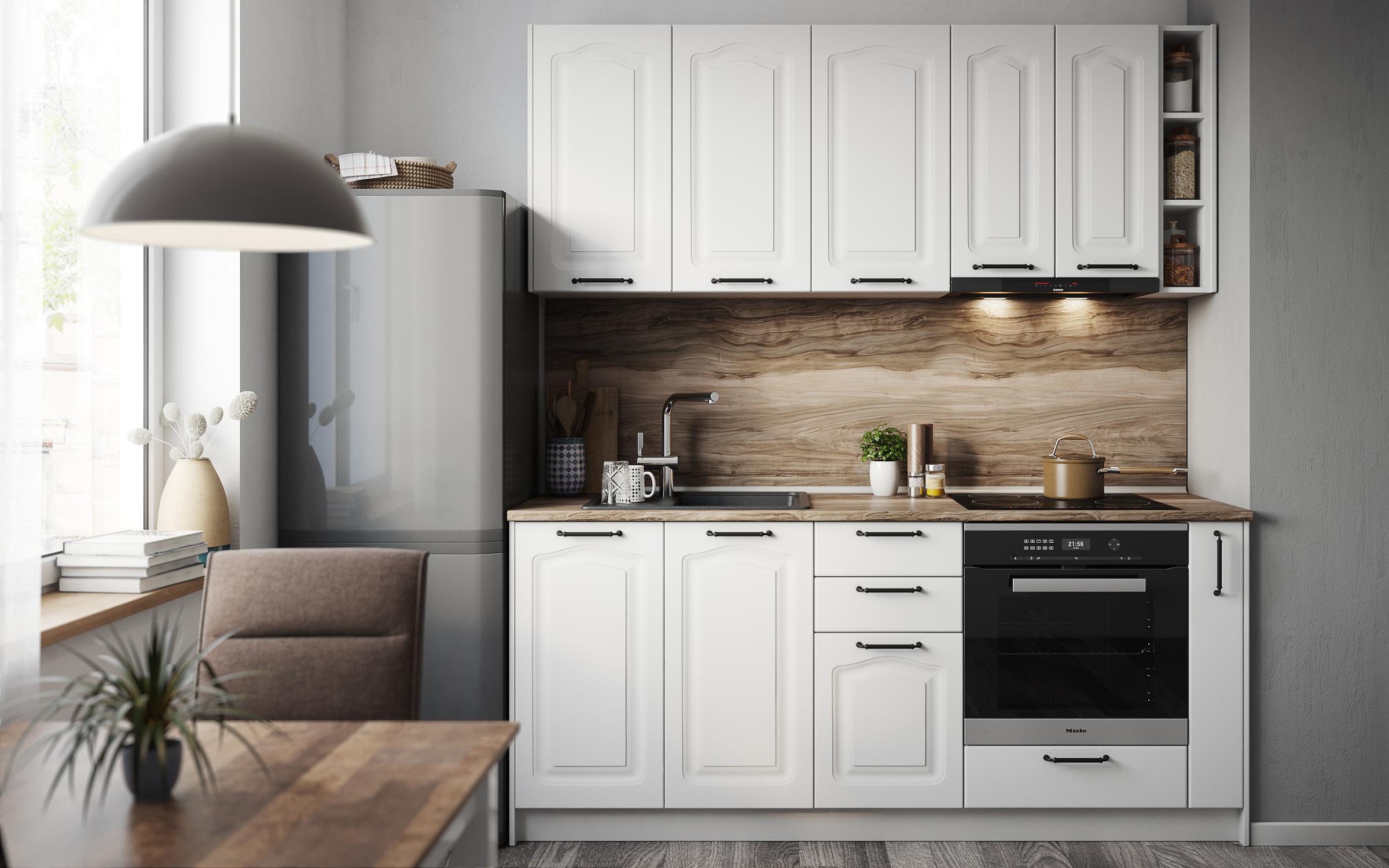 Kitchen cabinet Mathis 15, white  3