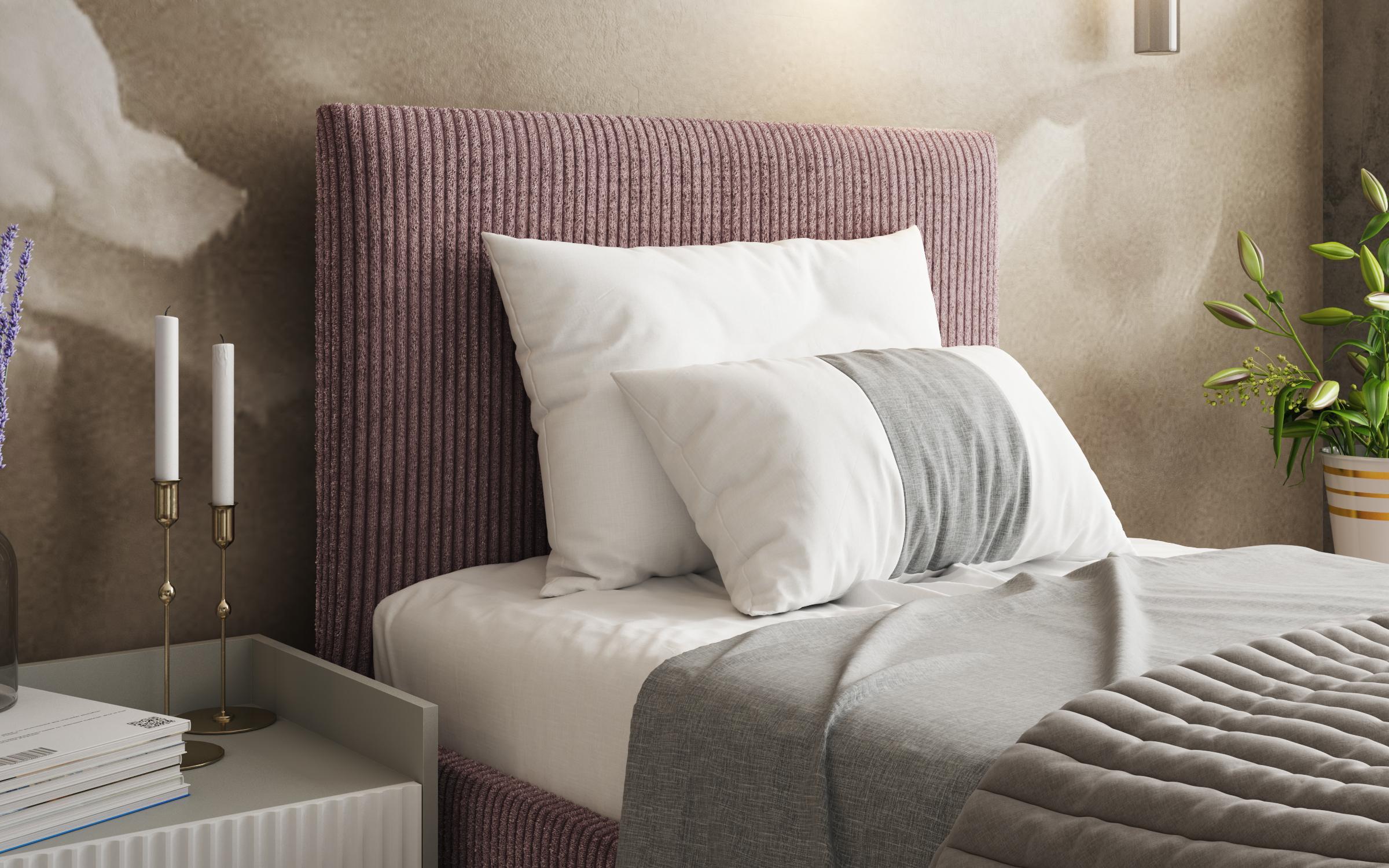 Bed for mattress 90/200 Elite, ash rose  4