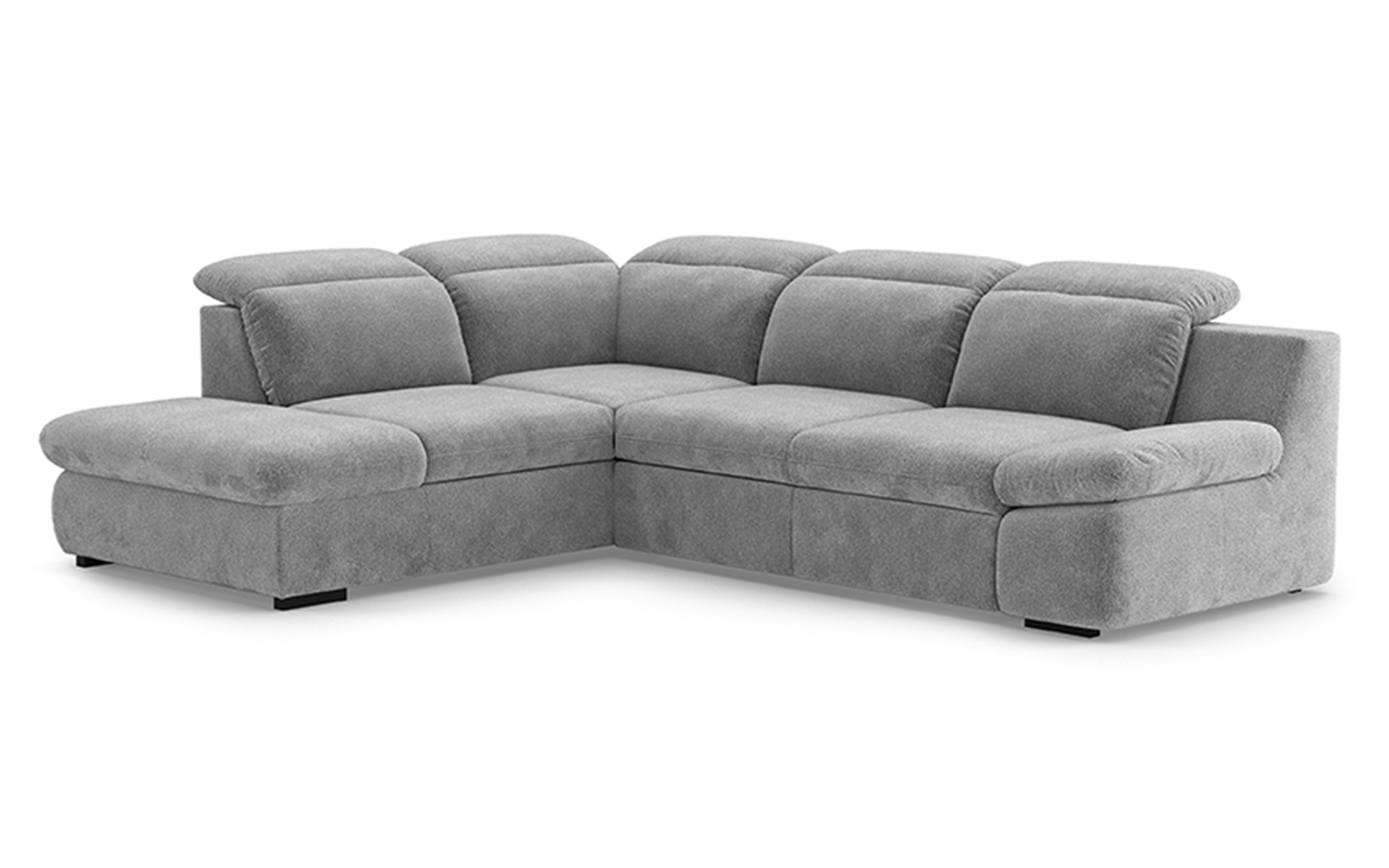 Extendable corner sofa Loran, grey  3