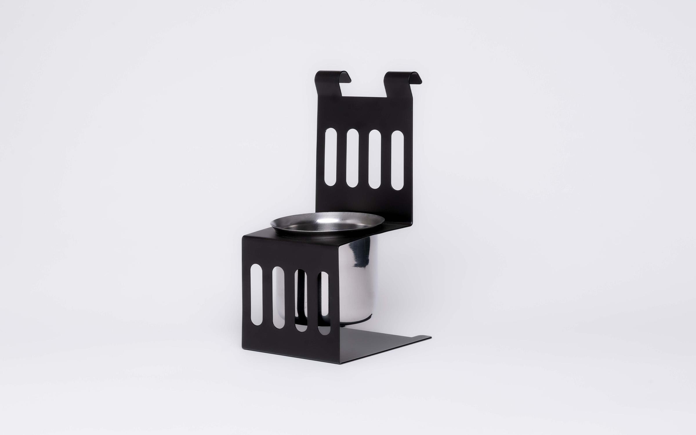 11/29.5 cm Cutlery holder, black  3