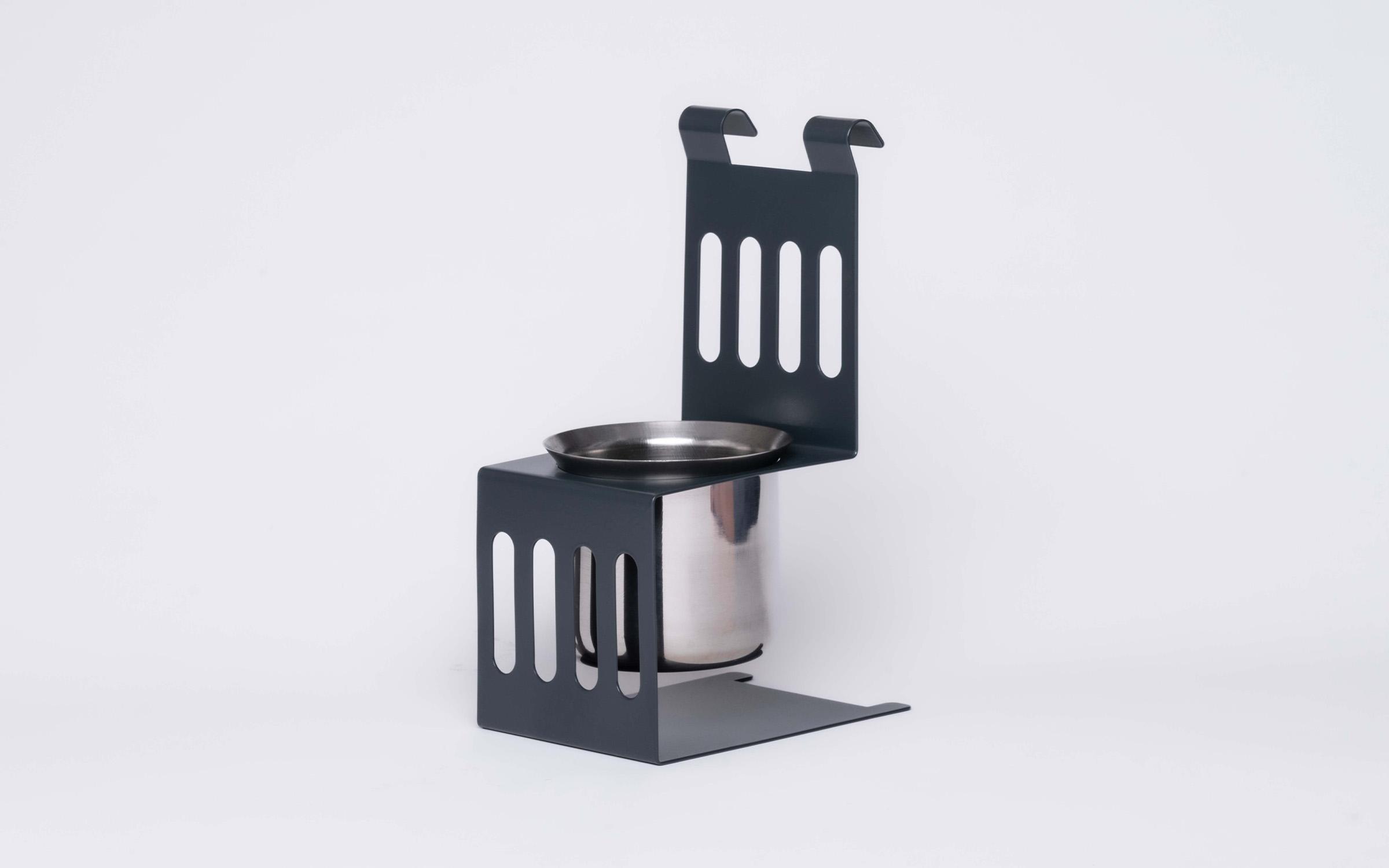 11/29.5 cm Cutlery holder, black  2
