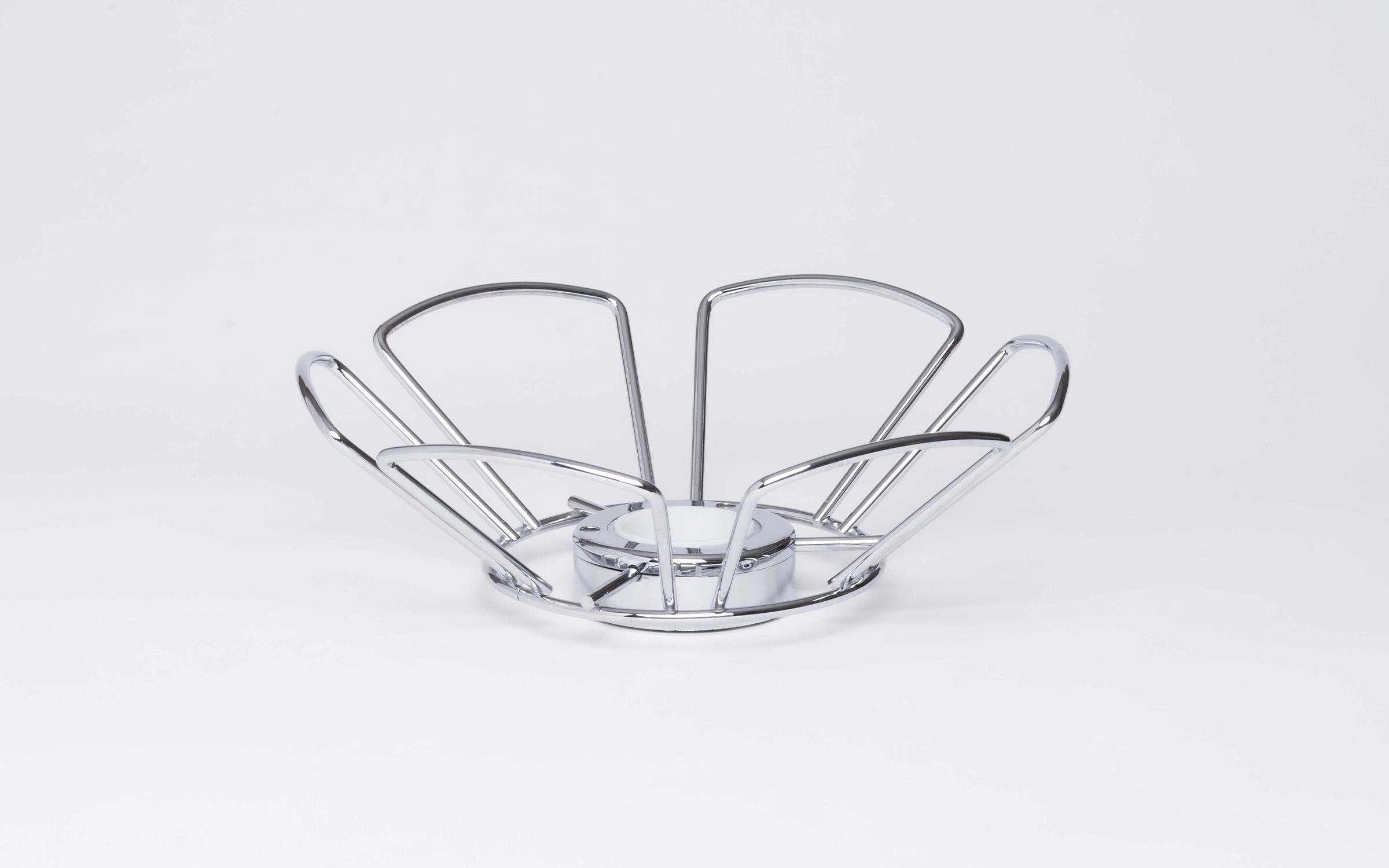 Three-tier shelf M8010, chrome  2
