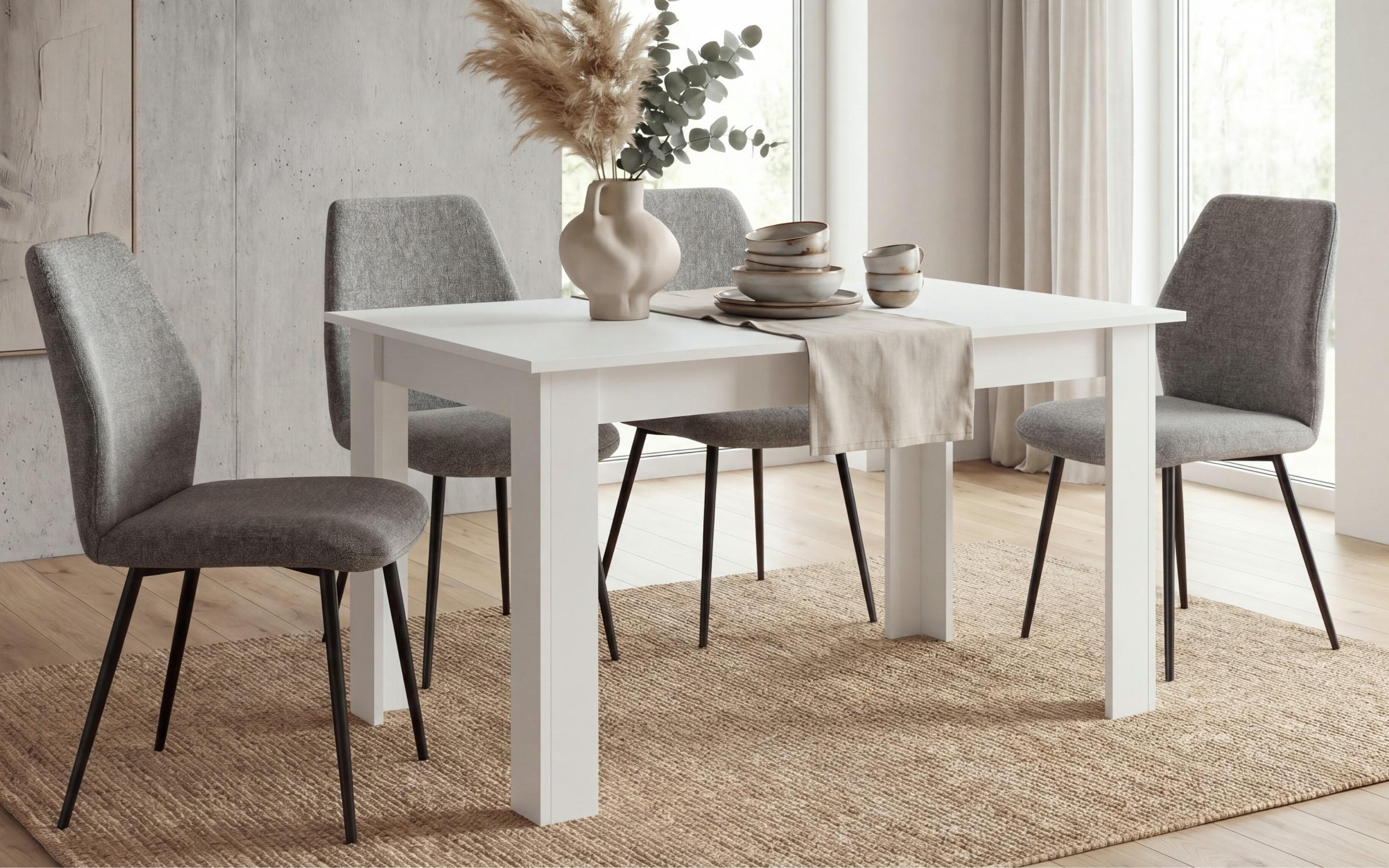 Dining table Donny, white  1