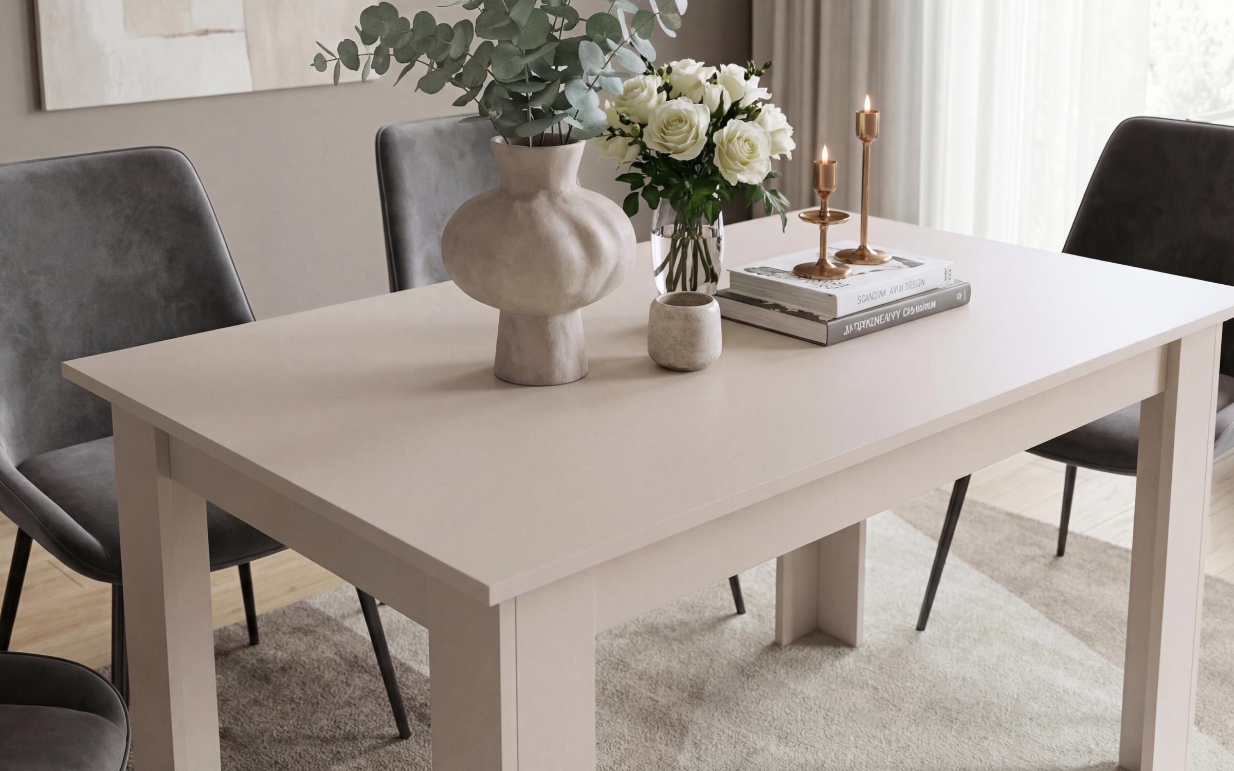 Dining table Donny, cashmere  3