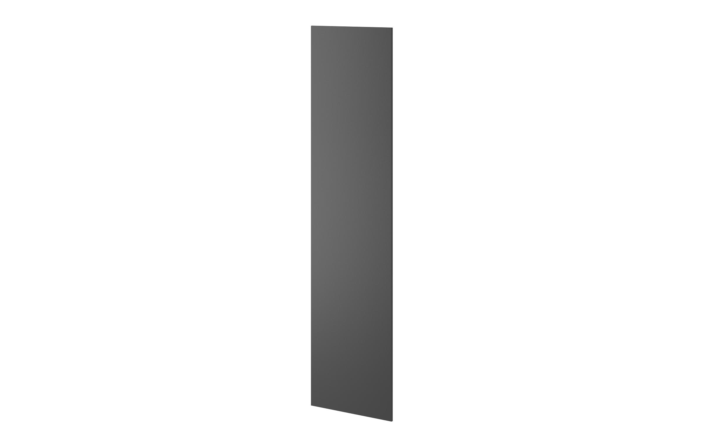 End cover panel for column cabinet Hannah 57, graphite  1