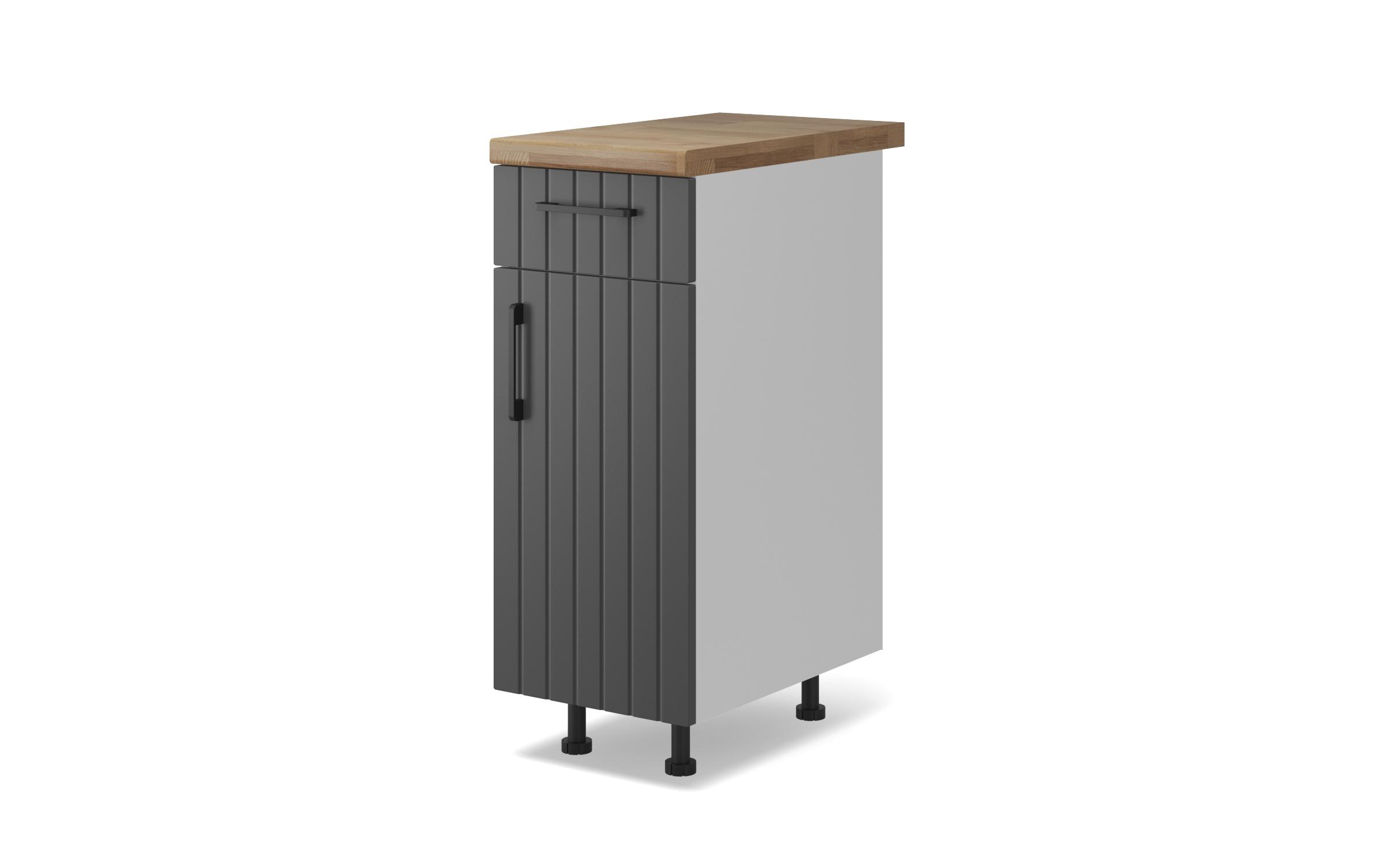Kitchen cabinet Ava 10, graphite  1