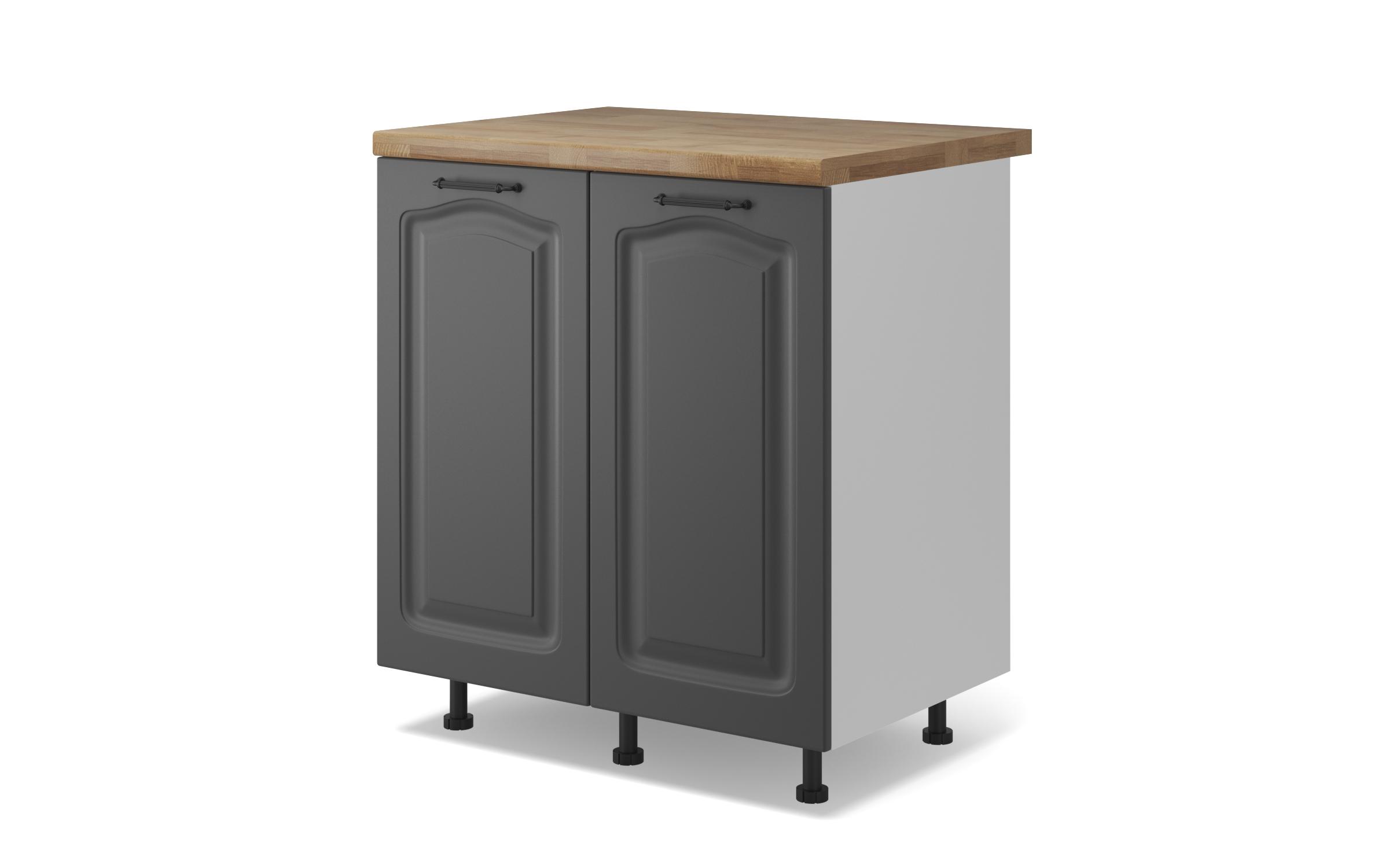 Kitchen cabinet Mathis 08, graphite  1
