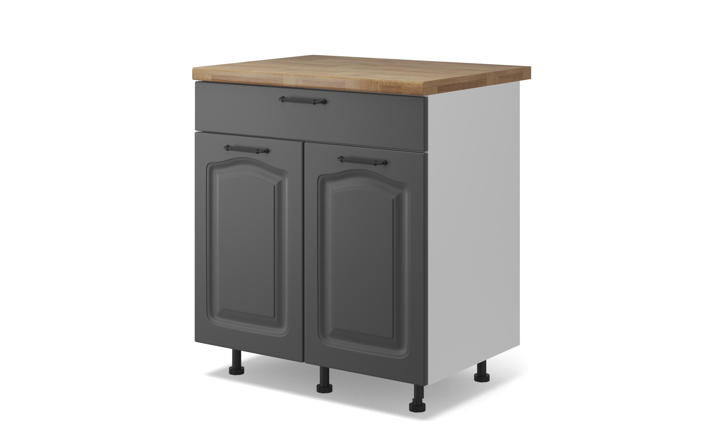 Kitchen cabinet Mathis 51, graphite  1