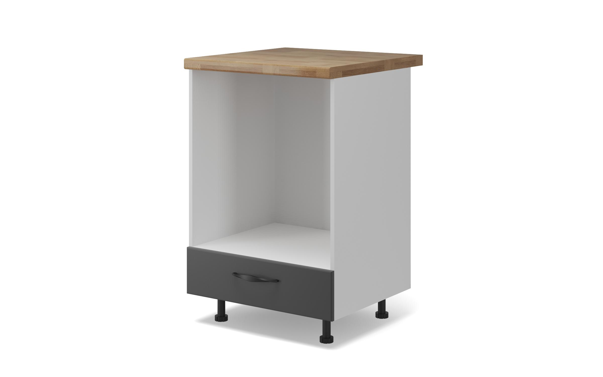 Oven cabinet Simon 01, graphite  1
