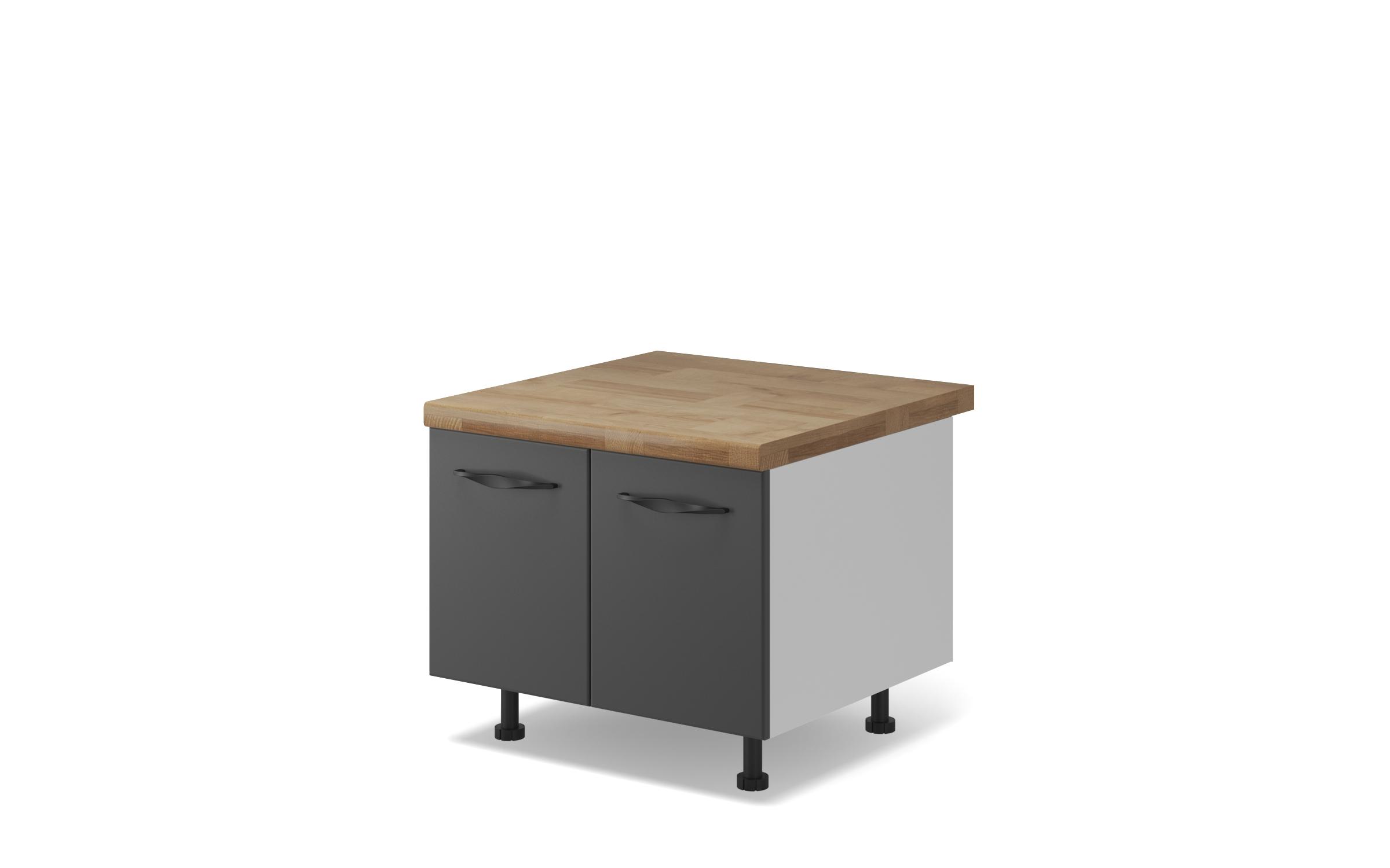 Oven cabinet Rahovets-type Simon 19, graphite  1