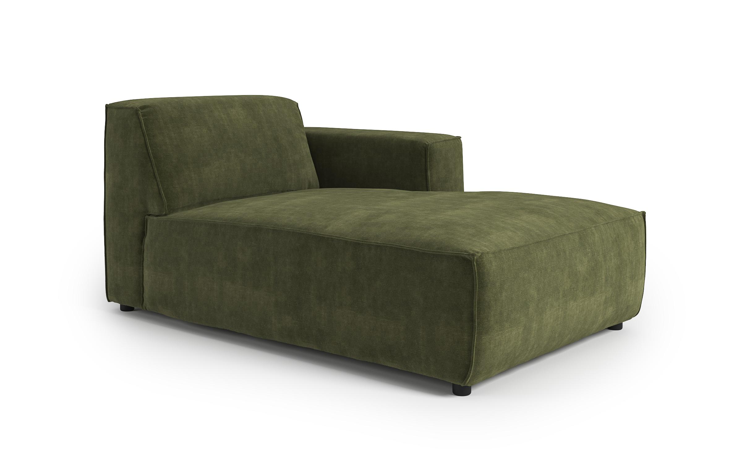 Settee from a modular sofa Verso, dark green  3