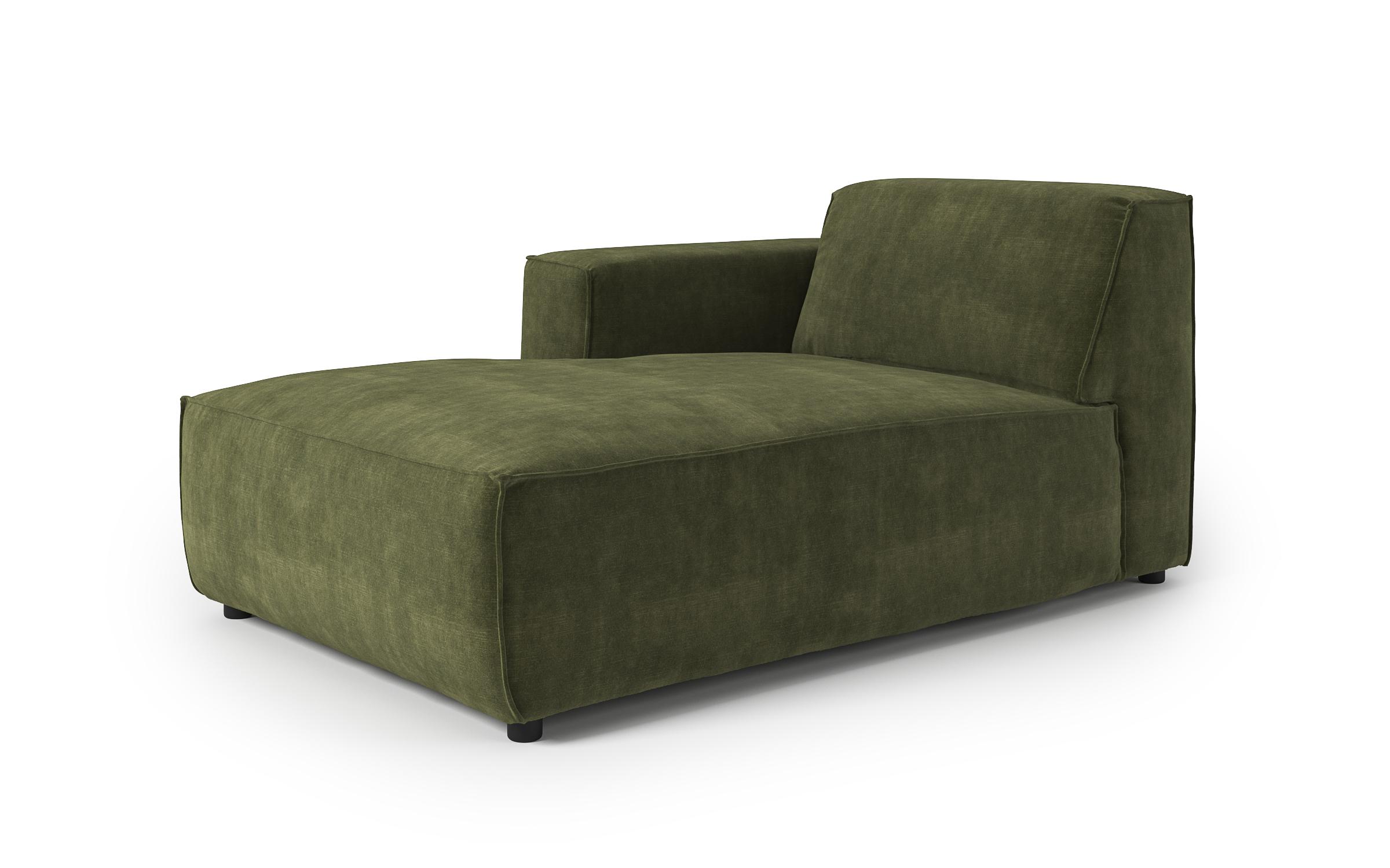 Settee from a modular sofa Verso, dark green  3