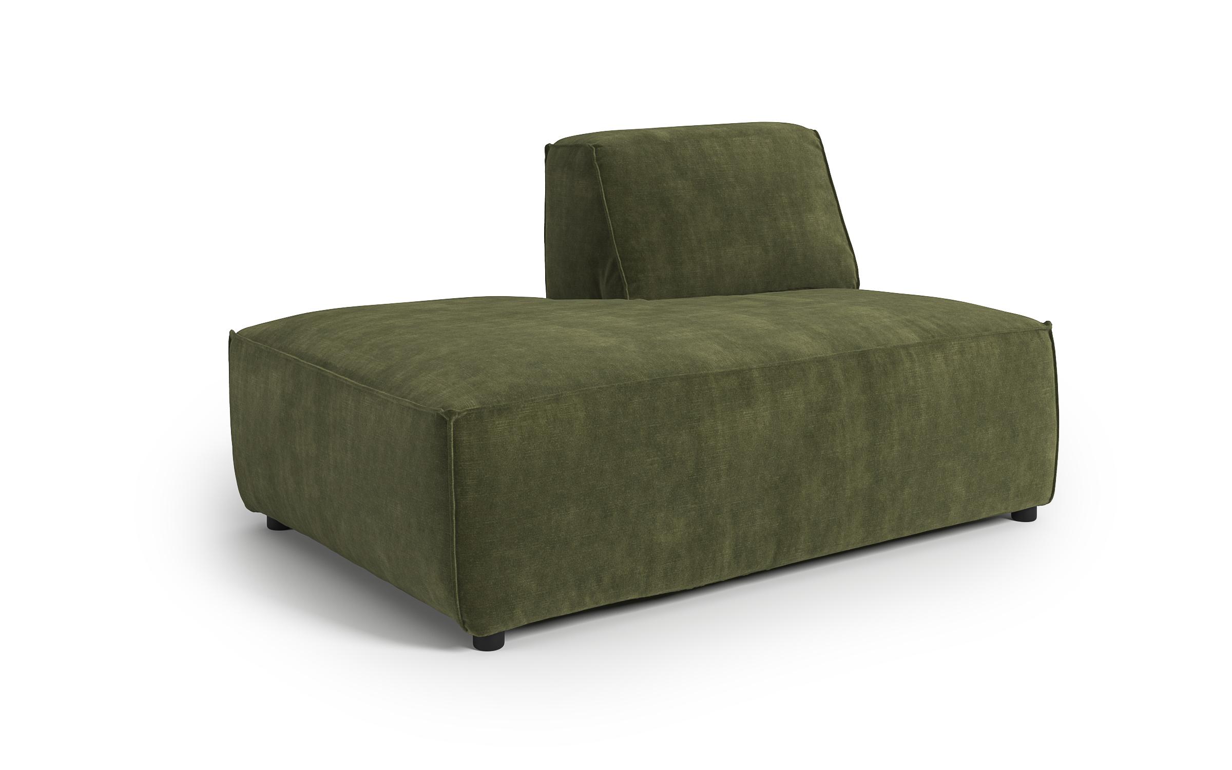 Settee from a modular sofa Verso, dark green  3