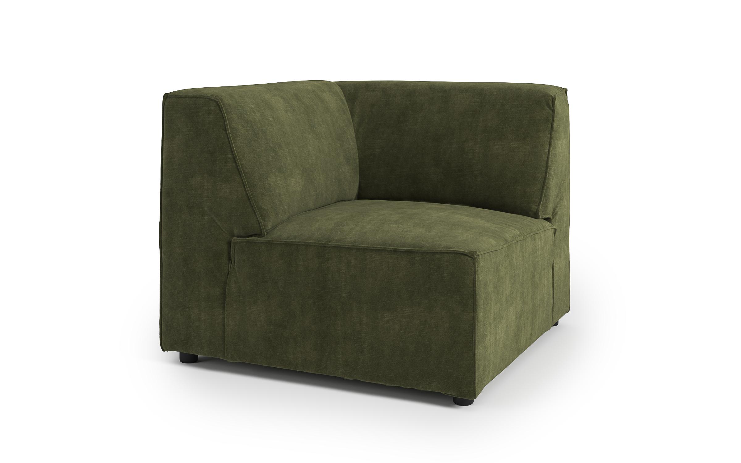 Modular sofa Verso, dark green  7