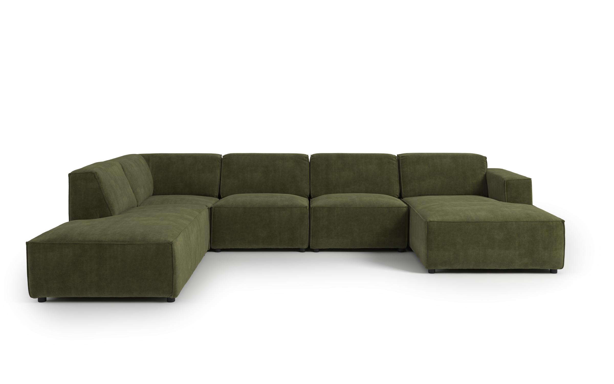 Modular sofa Verso, dark green  2