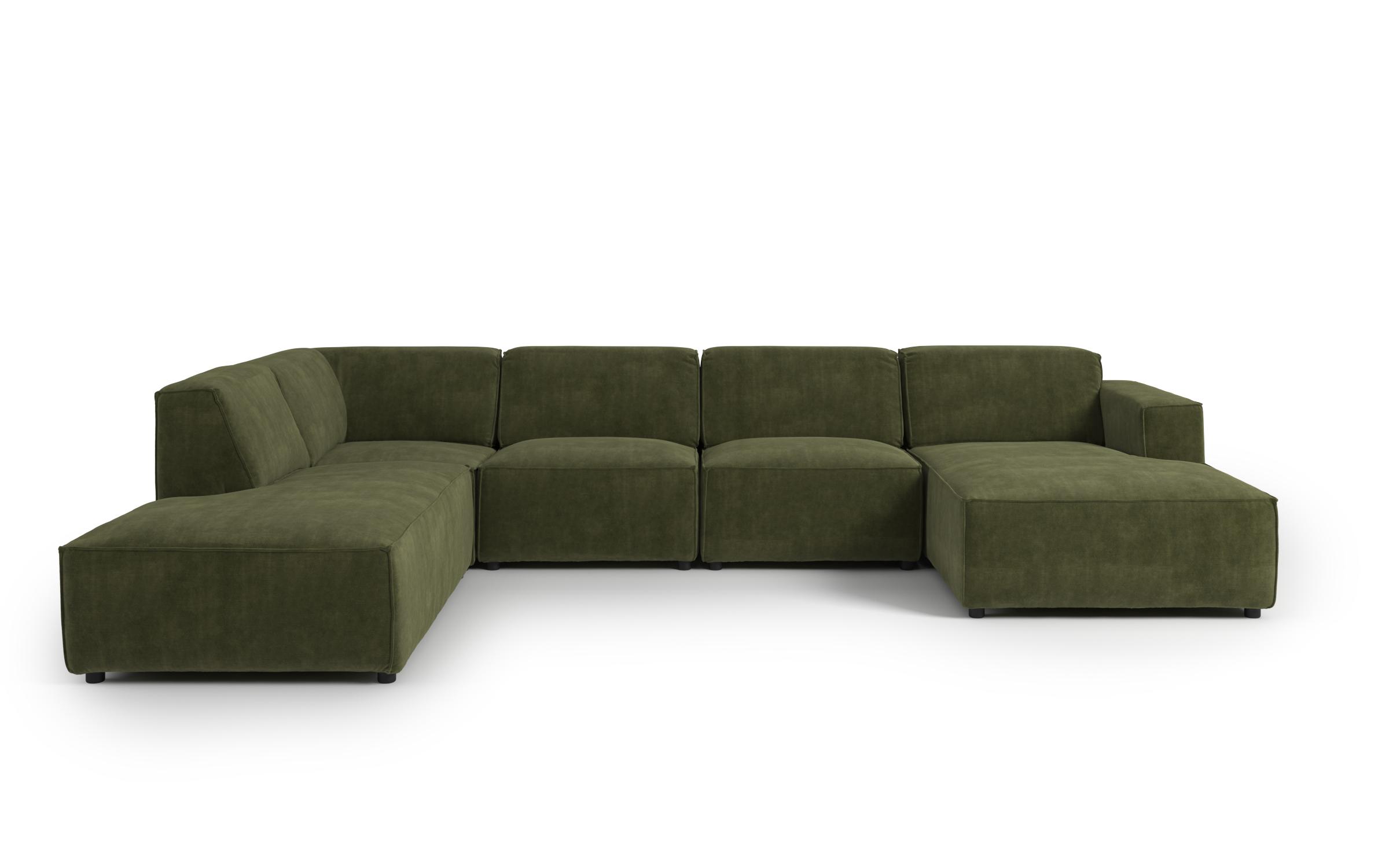 Modular sofa Verso, dark green  5