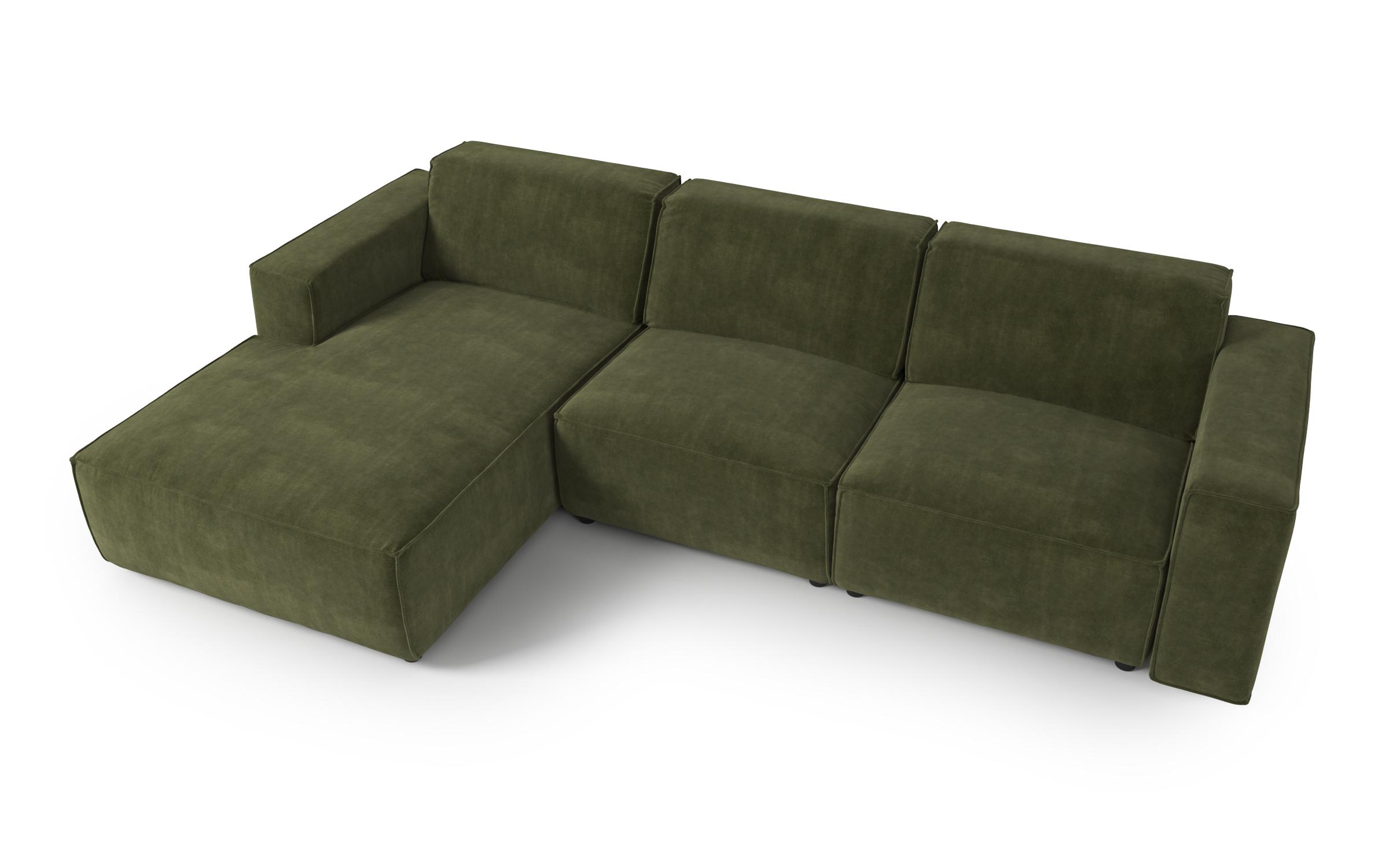 Modular sofa Verso, dark green  4