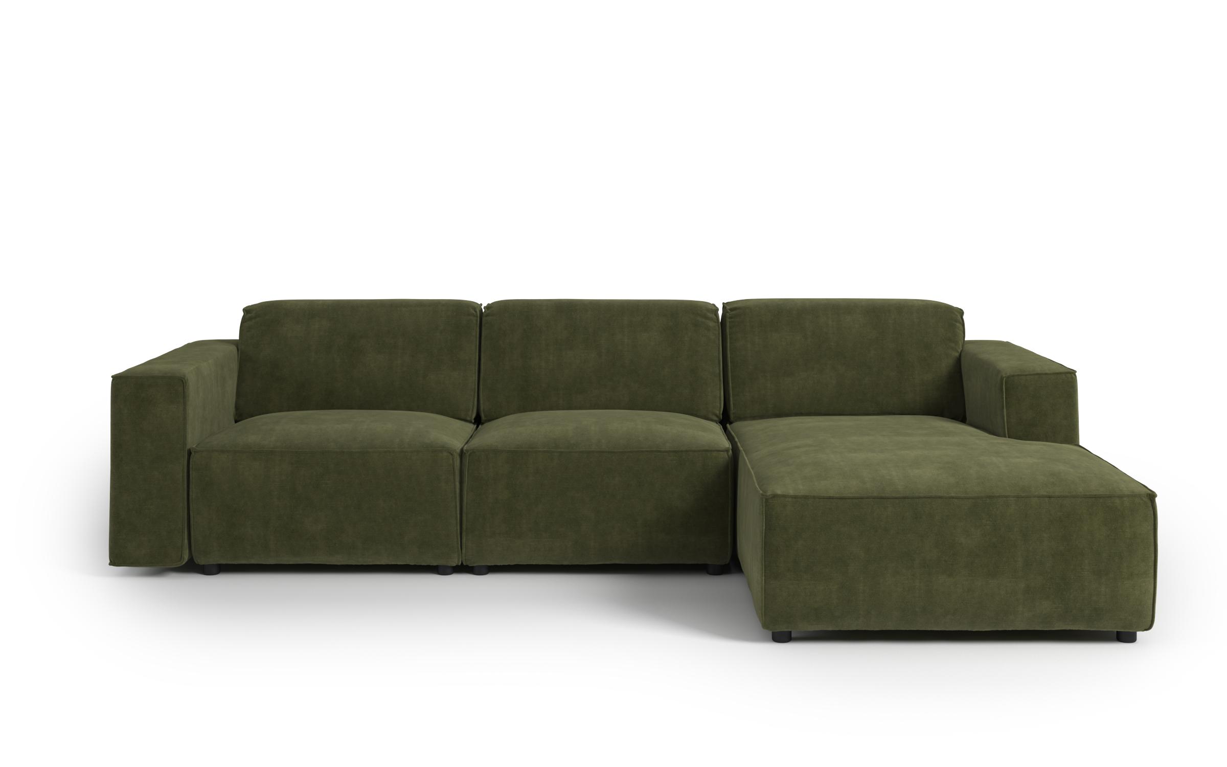 Modular sofa Verso, dark green  2