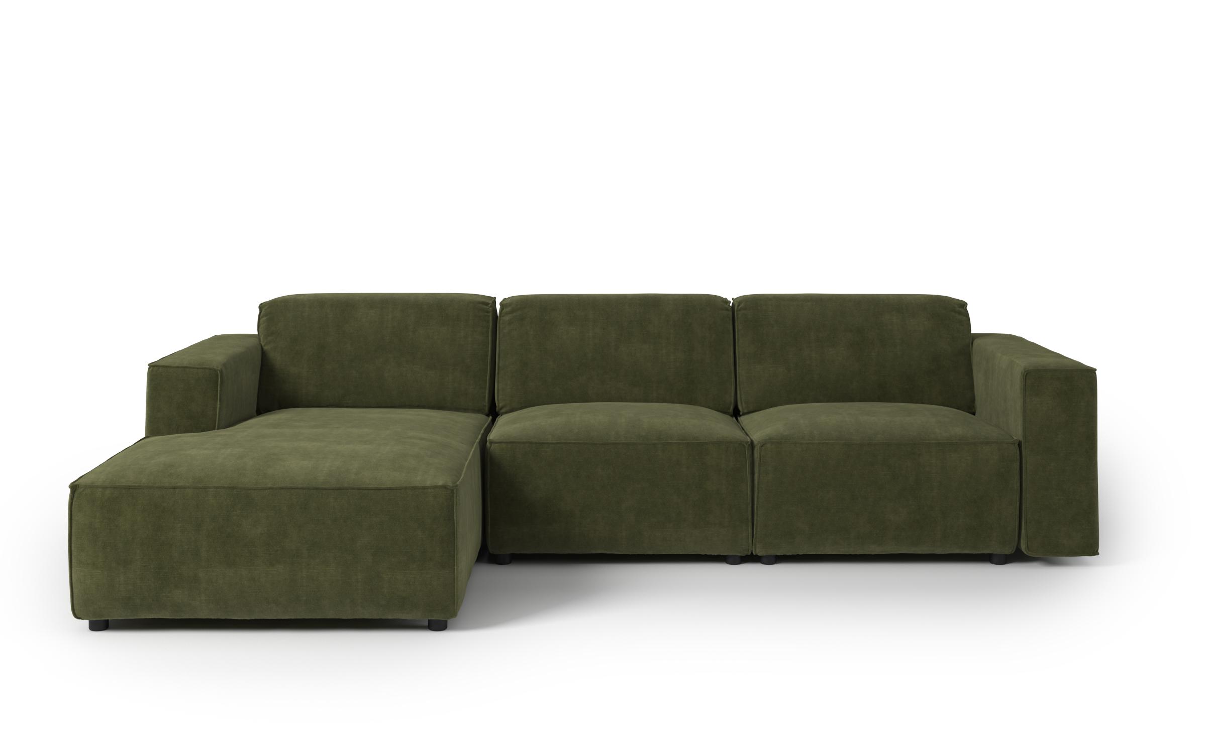 Modular sofa Verso, dark green  2