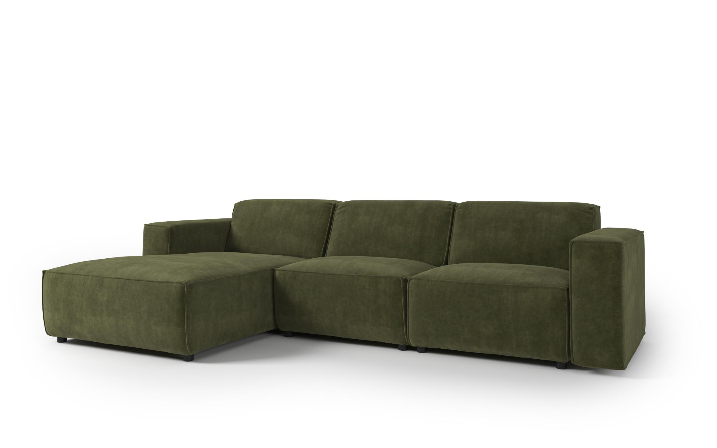 Modular sofa Verso, dark green  3