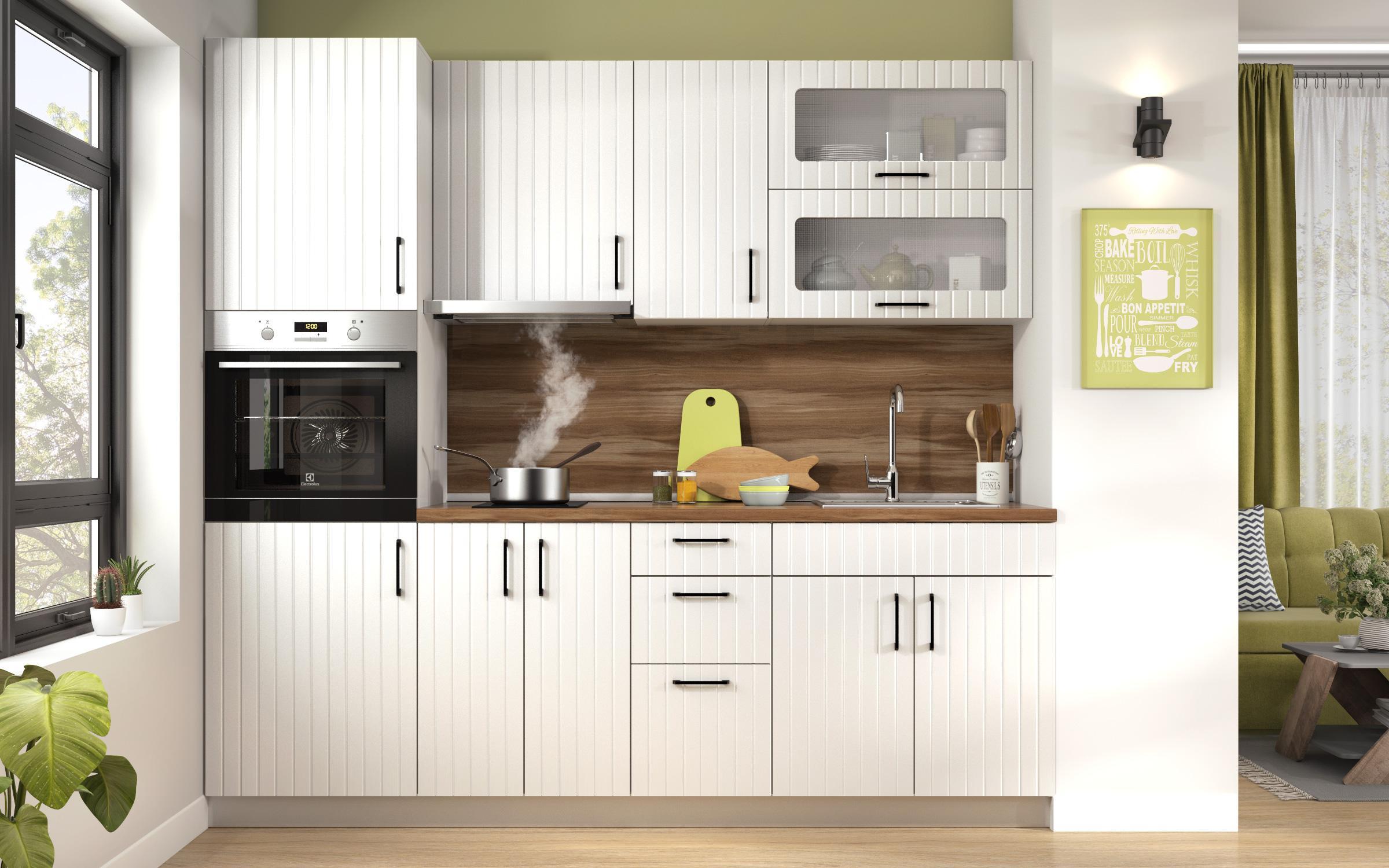 Kitchen cabinet Ava 07, white  3