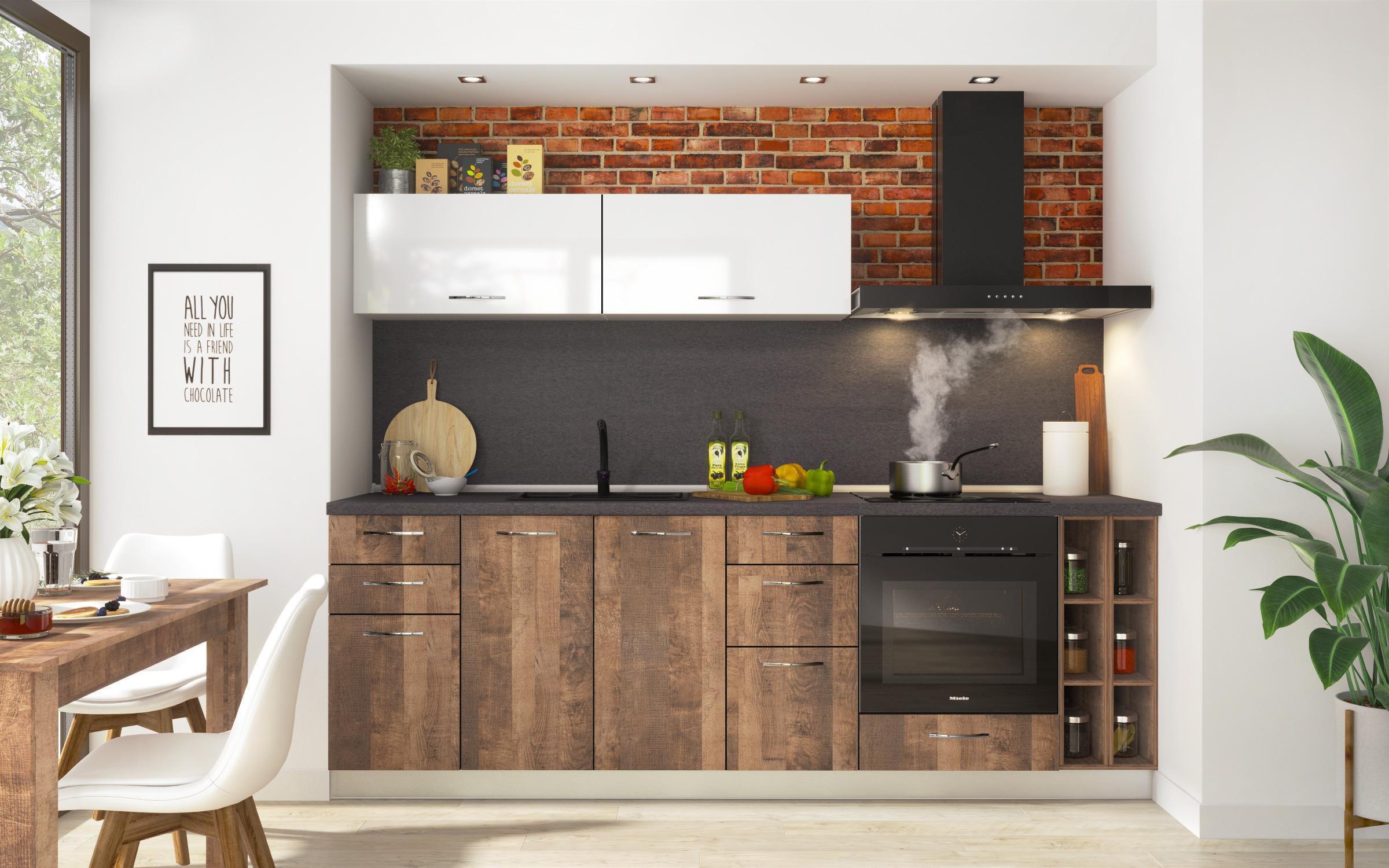 Kitchen cabinet Dakota 59, white gloss  3