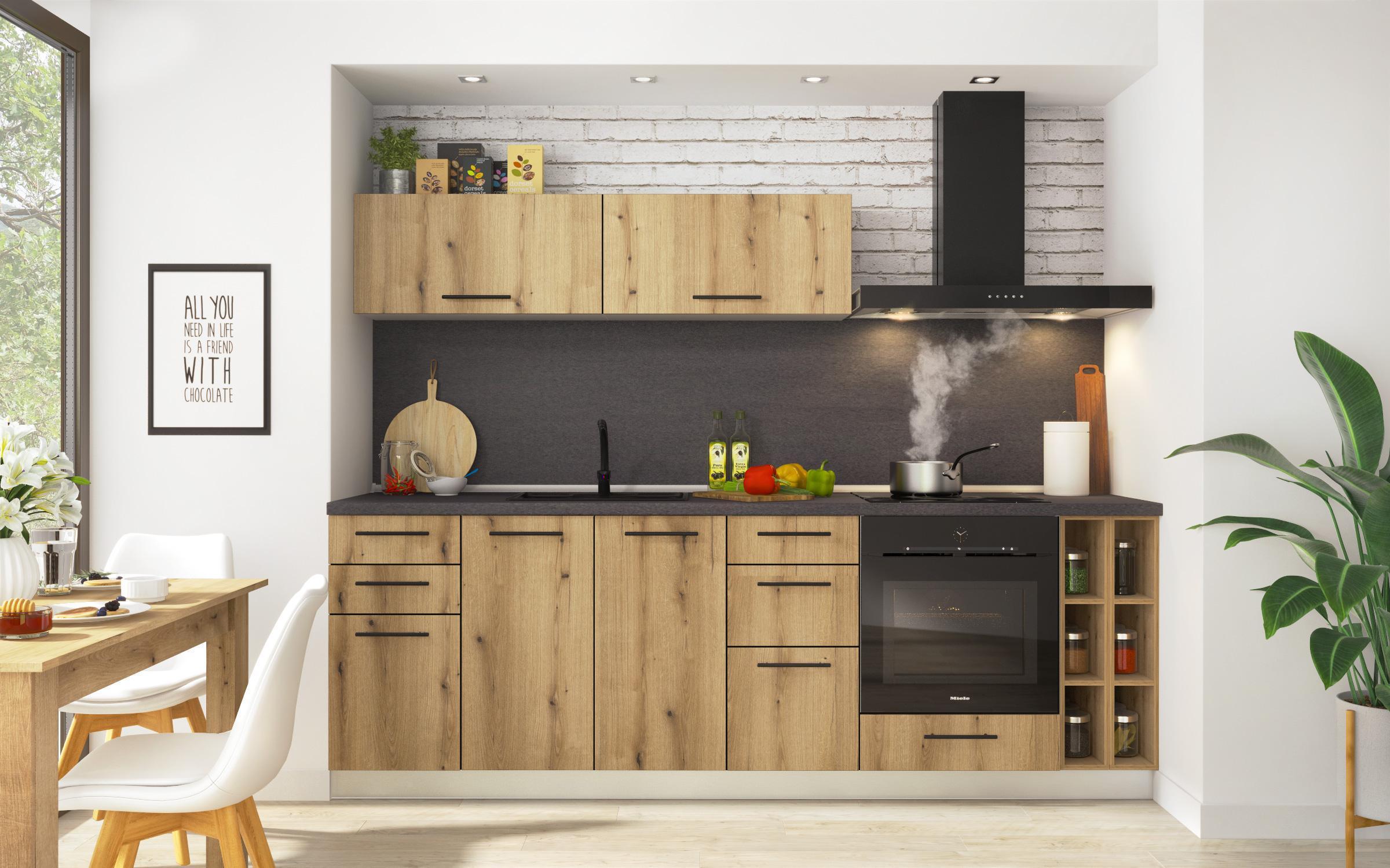 Kitchen cabinet Dakota 40, Evoke oak  5
