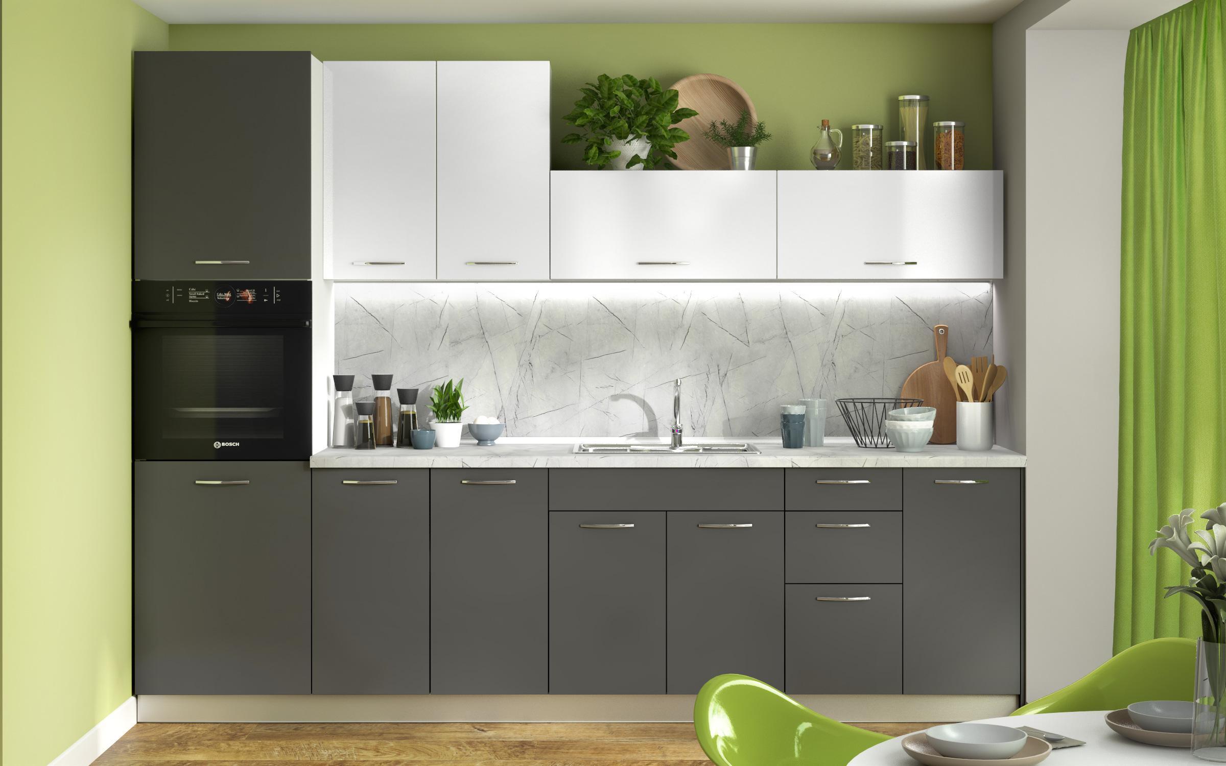 Kitchen cabinet Dakota 11, anthracite matt  3