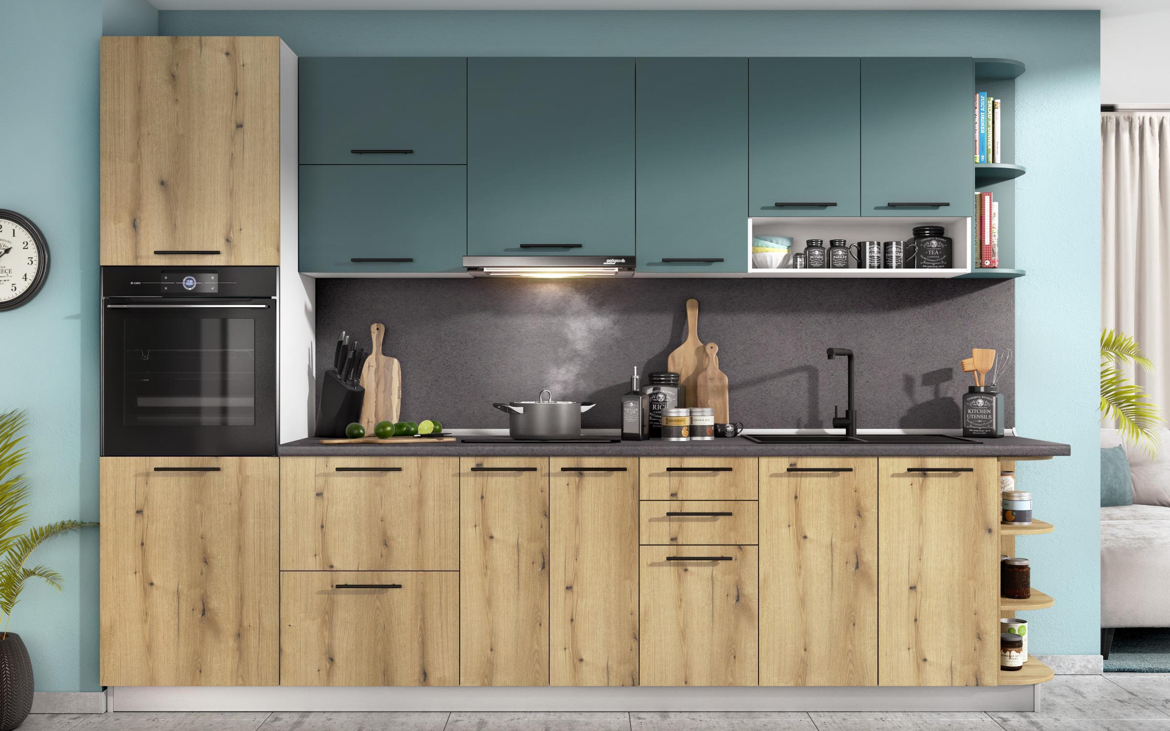 Kitchen cabinet Dakota 16, Evoke oak  4
